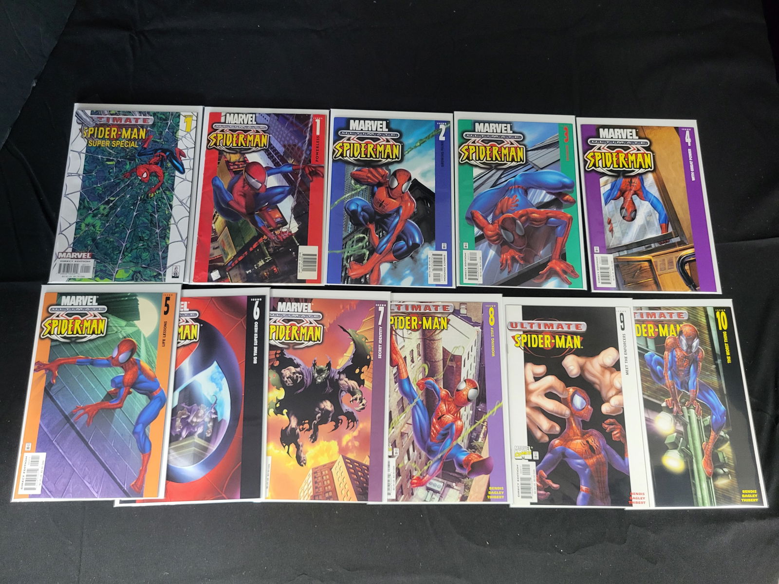 A Collection of Marvel Ultimate Spider-Man Comic Books (1 of 3)