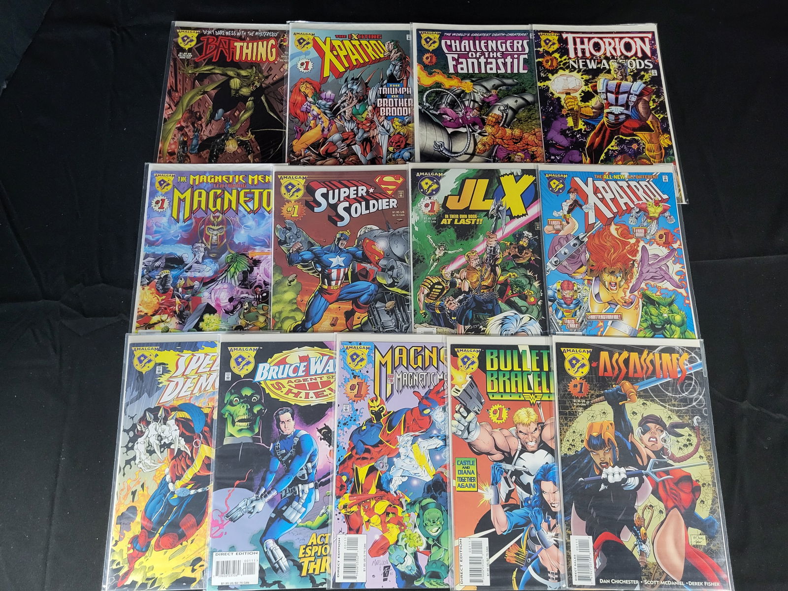 A Collection of Amalgam Comics Issue Number 1 Comic Books (1 of 3)