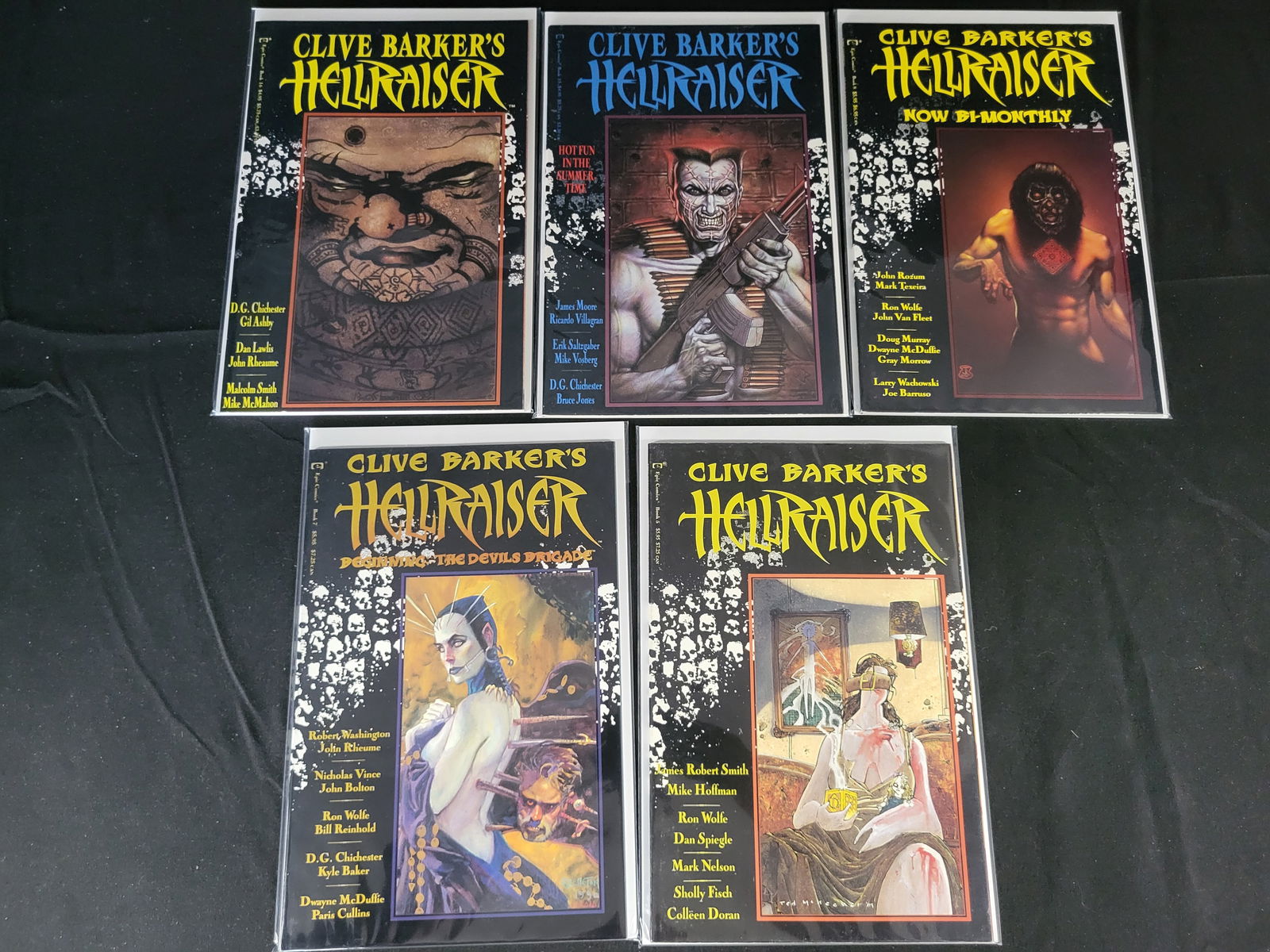 A Collection of Clive Barker's Hellraiser Comic Books, Epic Comics (1 of 2)
