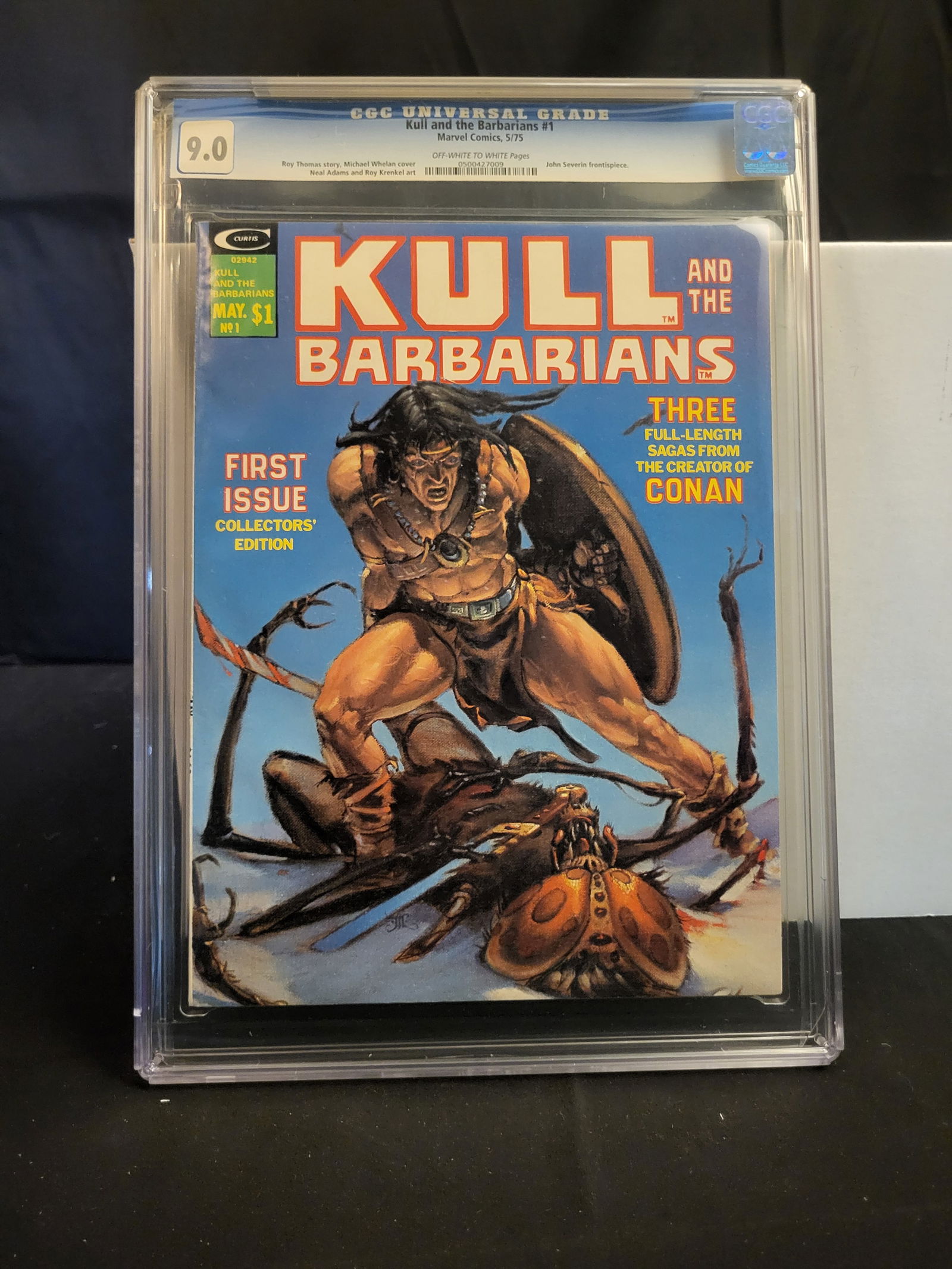 Kull and the Barbarians #1 Marvel Curtis Magazine 1975 (1 of 2)