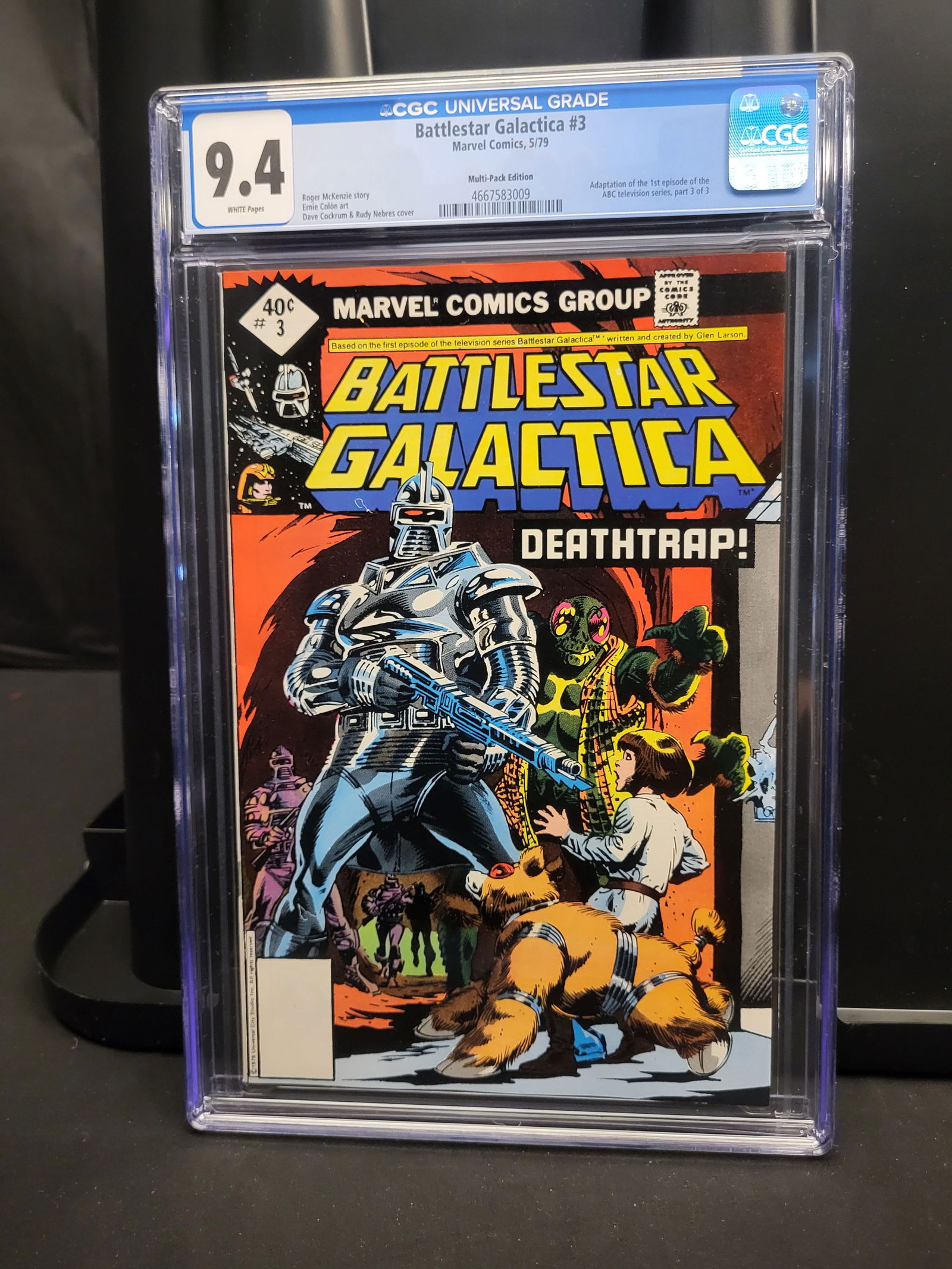 Battlestar Galactica #3 Marvel Comics Multi-Pack Edition CGC 9.4 (1 of 2)