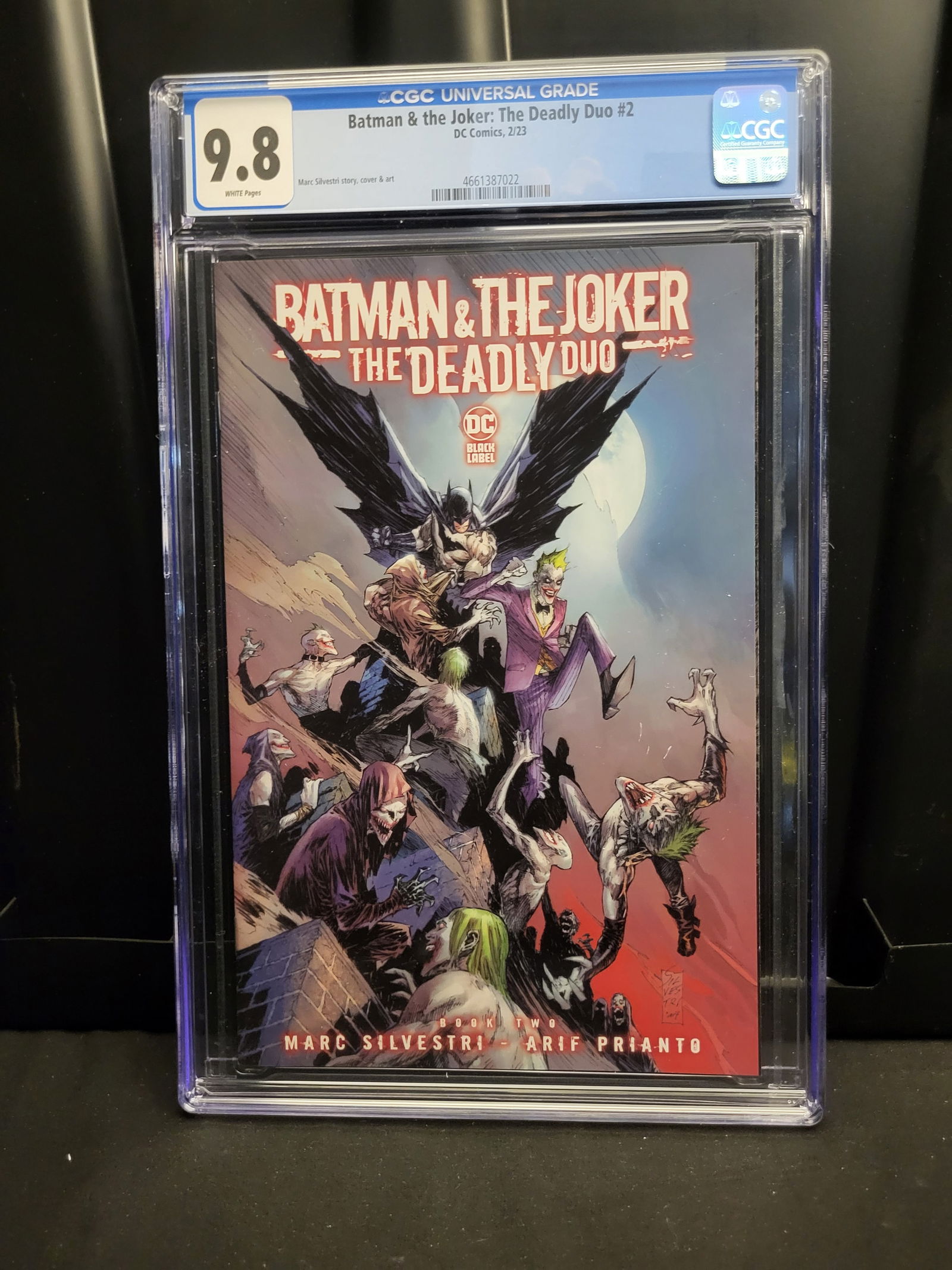 Batman & The Joker: The Deadly Duo #2 Cover A Marc Silvestri CGC 9.8 White Pages (1 of 2)