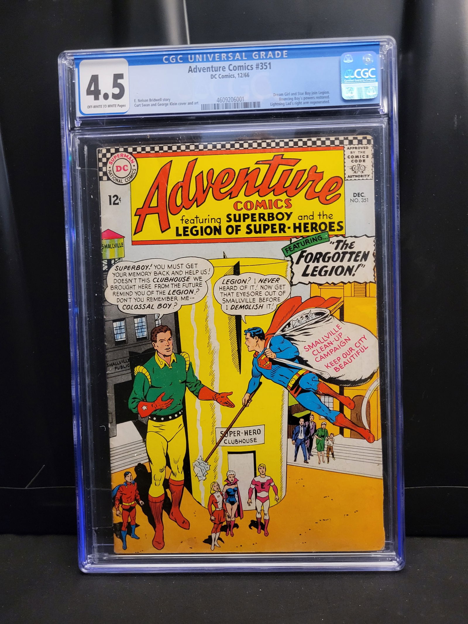 Adventure Comics #351 DC Comics 1966 (1 of 2)