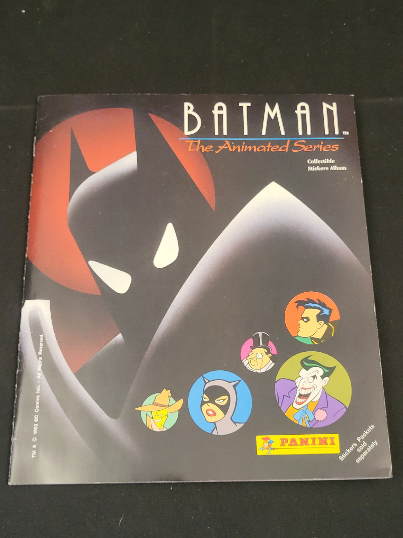 1993 Panini Batman The Animated Series Sticker Album (1 of 4)