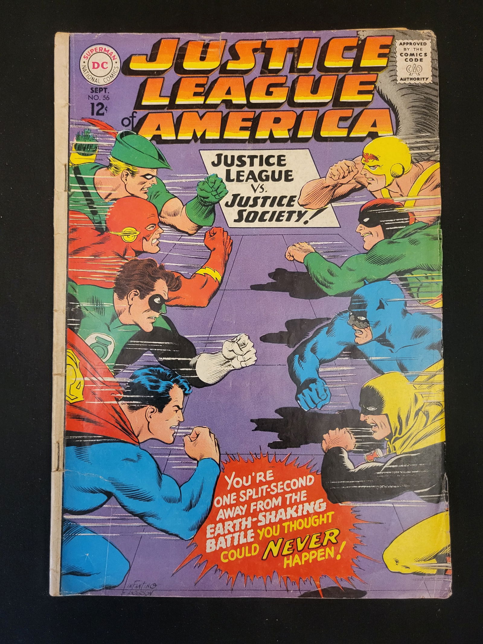Justice League of America #56 DC Comics 1967 (1 of 2)