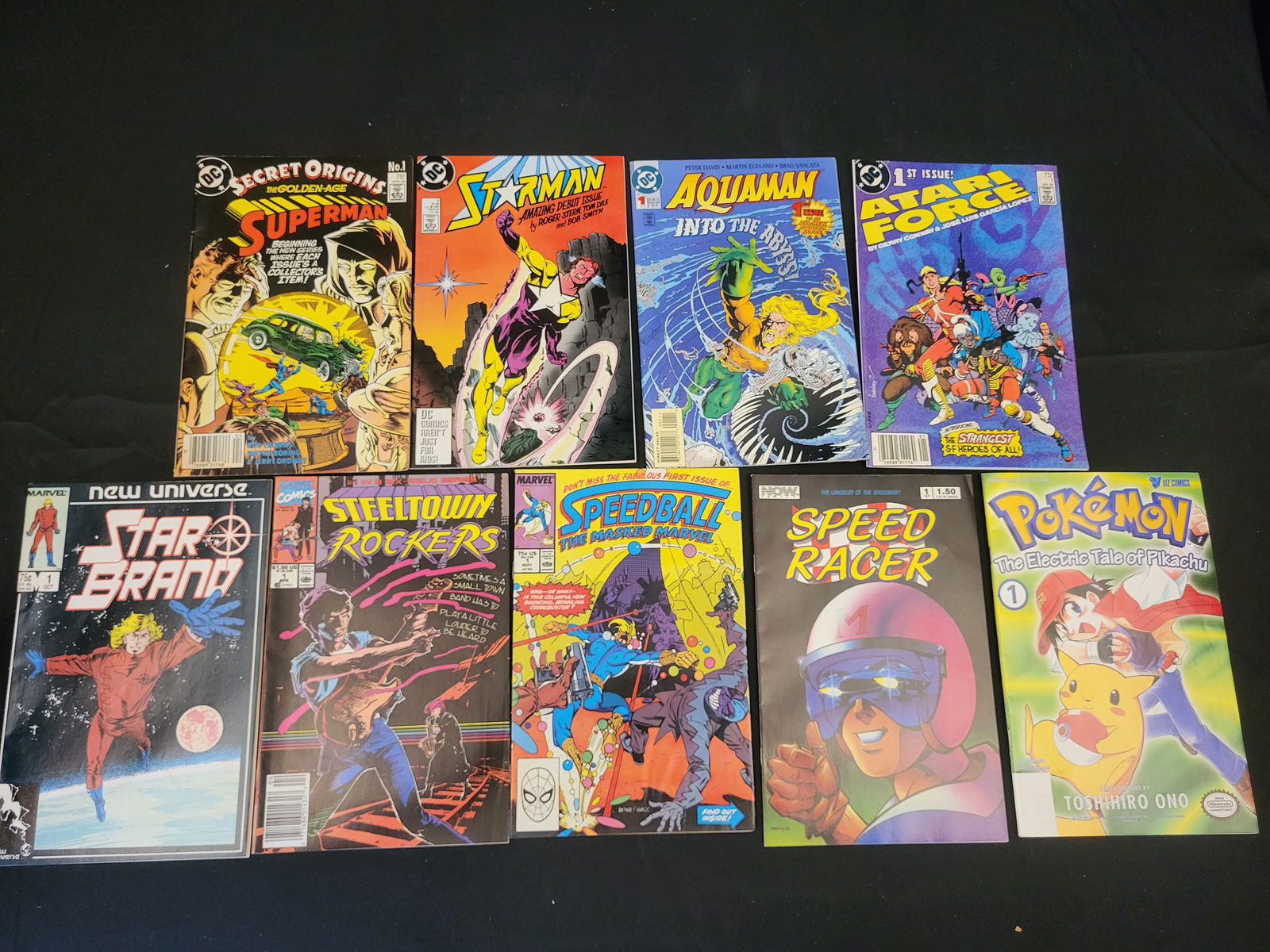 A Collection of Vintage DC, Marvel, Now, and Viz Comics No. 1 Issues (1 of 5)