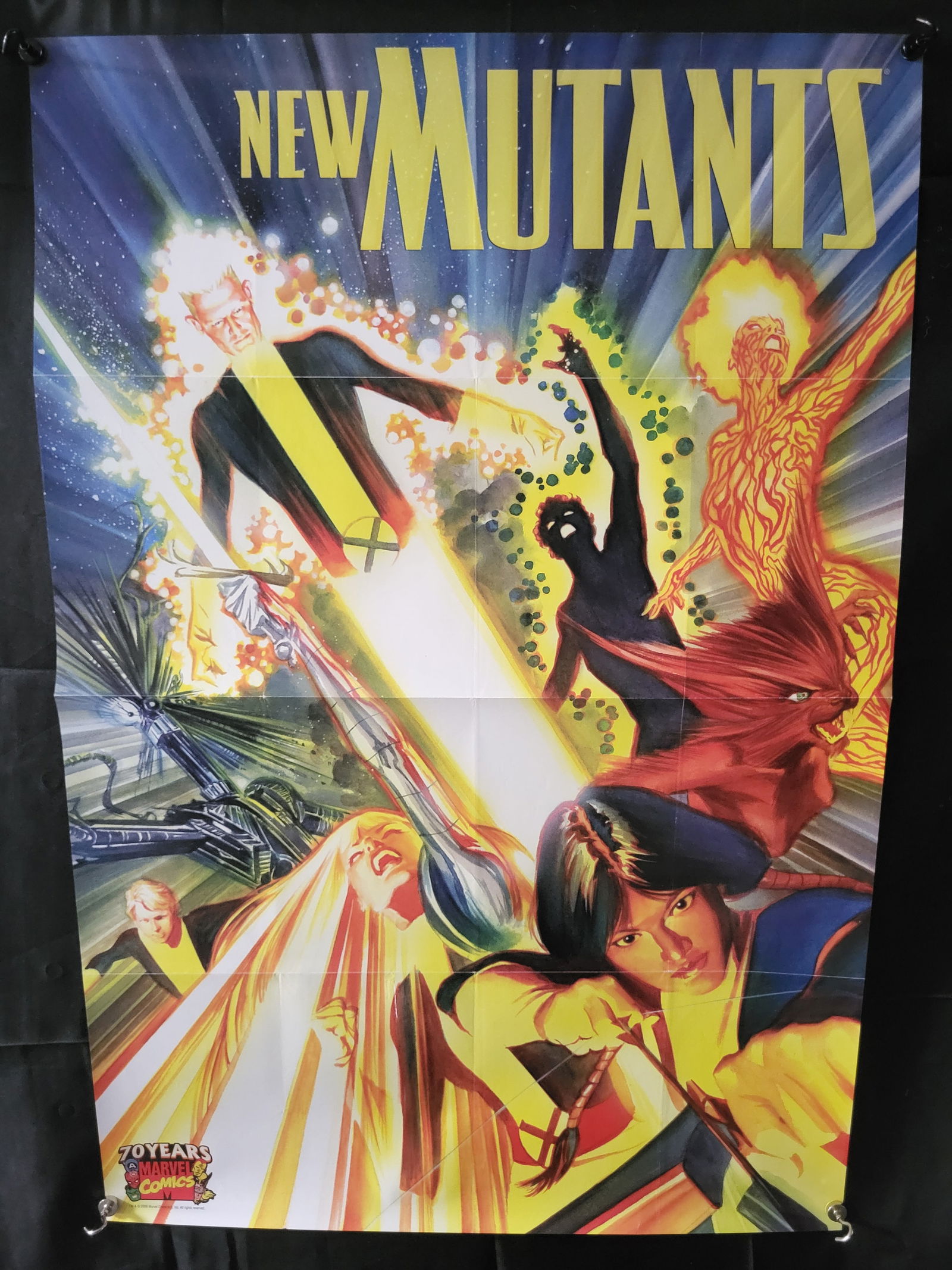 Alex Ross Marvel Comics New Mutants #1 Promotional Poster 2009 (1 of 2)