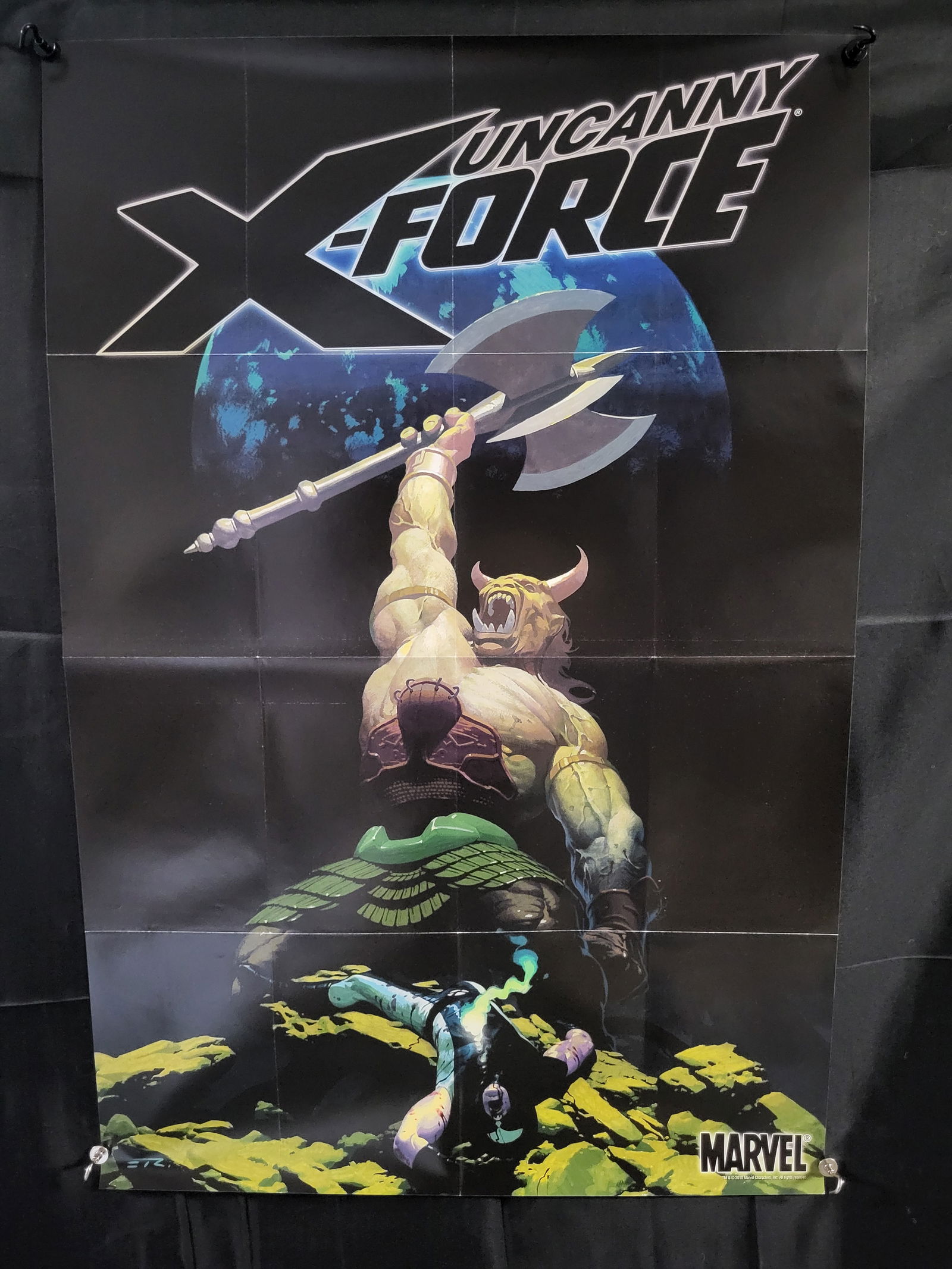Uncanny X-Force Marvel Comics Promotional Poster, 2010 (1 of 3)