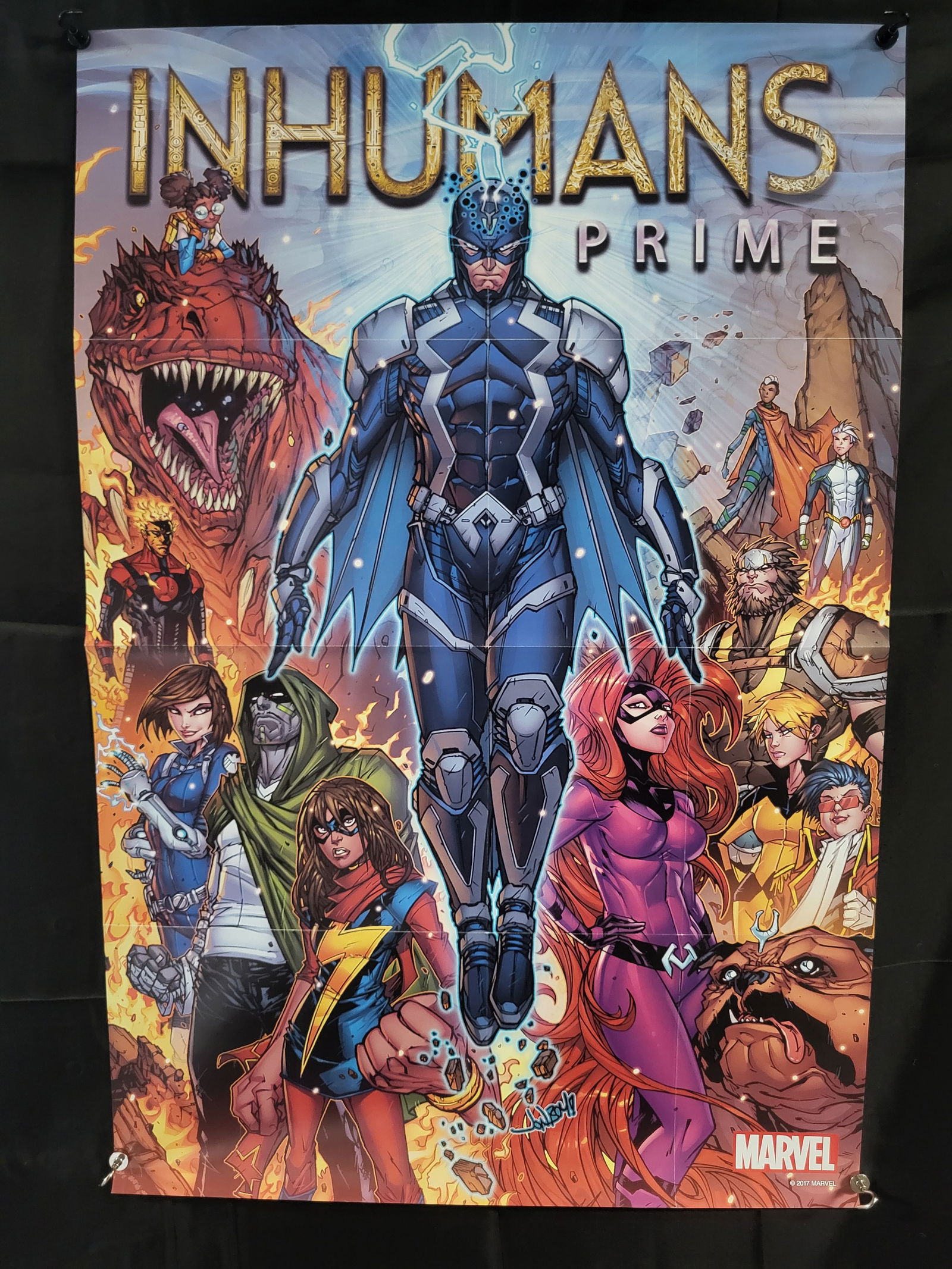 Marvel Inhumans Prime Retailer Exclusive Promotional Poster 2017 (1 of 2)