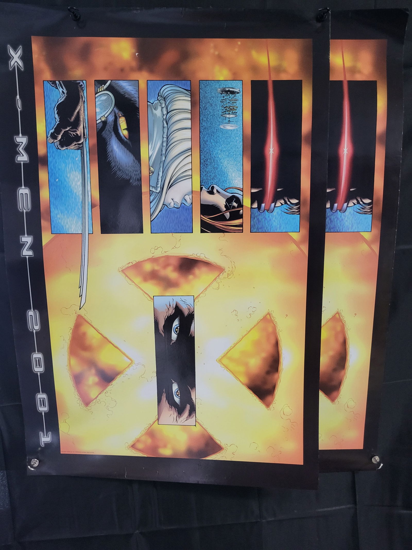 Several Marvel Comics New X-Men 2001 Promotional Posters (1 of 3)