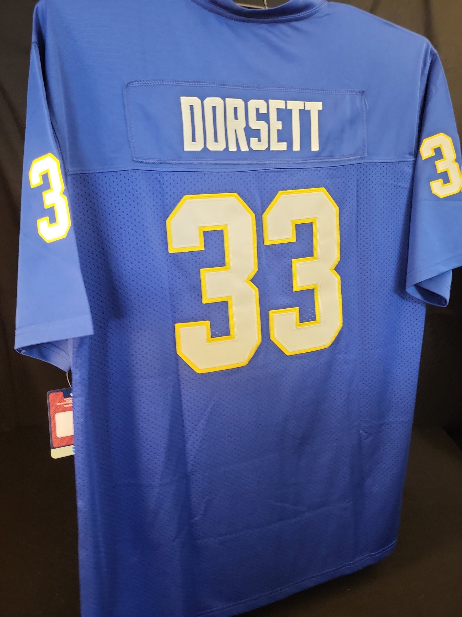 I01071 | Tony Dorsett University of Pittsburgh Panthers Mitchell & Ness Jersey, Unsigned: BID PER WHAT YOU SEE IN THE PHOTO, NOT THE AI GENERATED TITLES AND DESCRIPTIONS! Tony Dorsett University of Pittsburgh Panthers Mitchell & Ness Jersey, Unsigned This is a Mitchell & Ness "Nostalgia Co