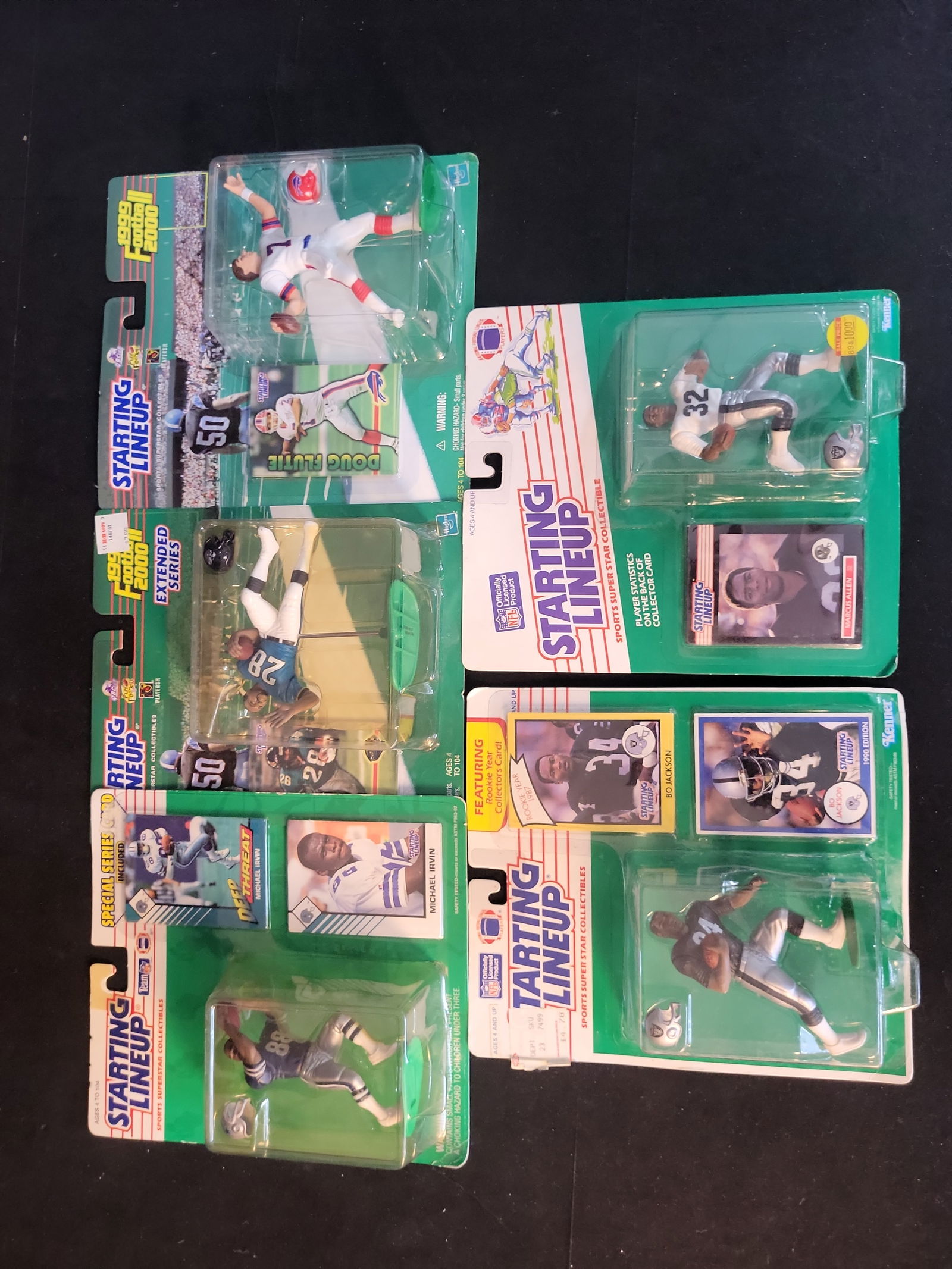 I01050 | Kenner and Hasbro NFL Starting Lineup Action Figures, 1990-1999 (1 of 10)