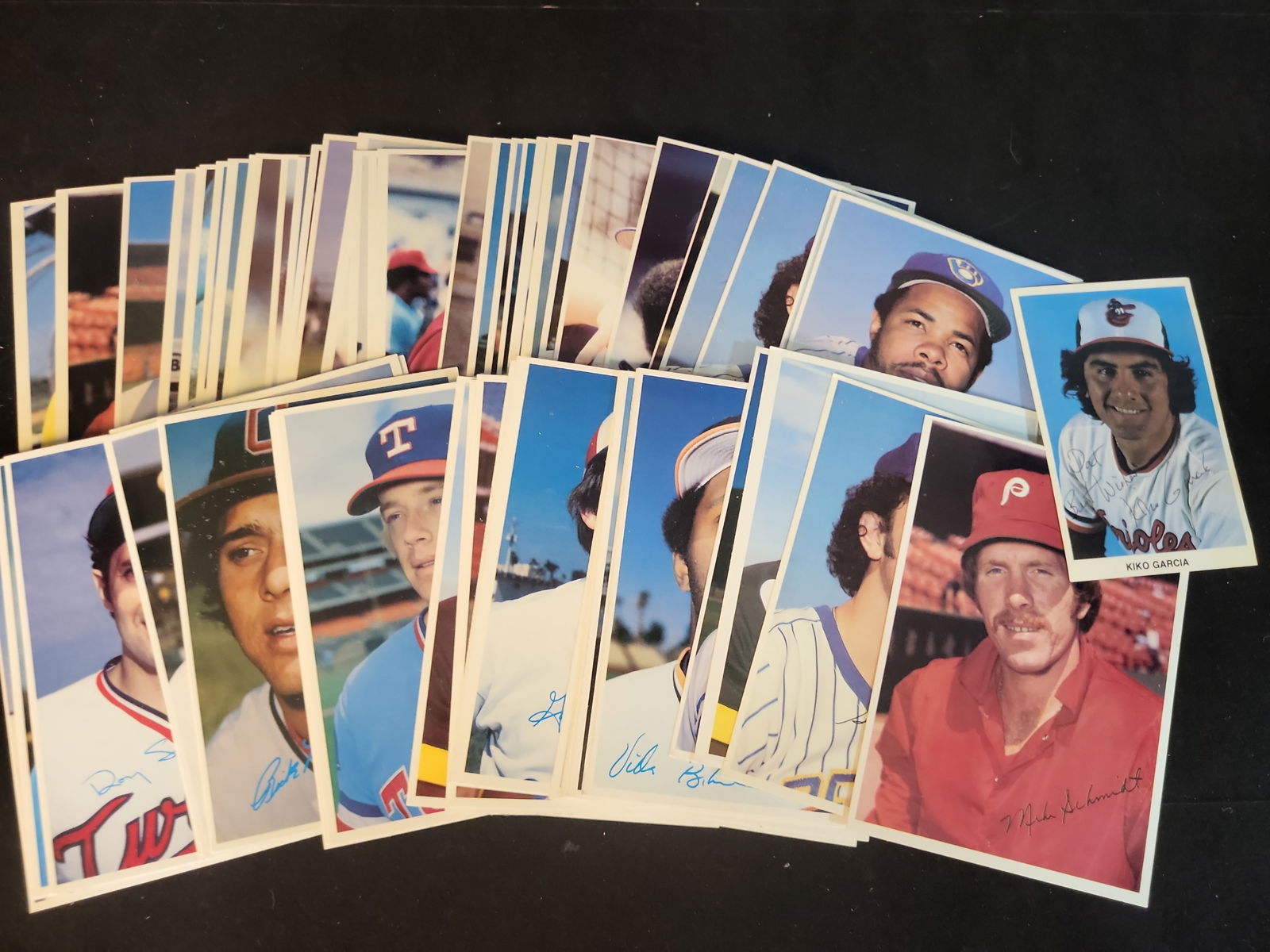 I01172 | 1980 Topps Mike Schmidt Superstar Photos 5x7 Baseball Card Lot (1 of 6)
