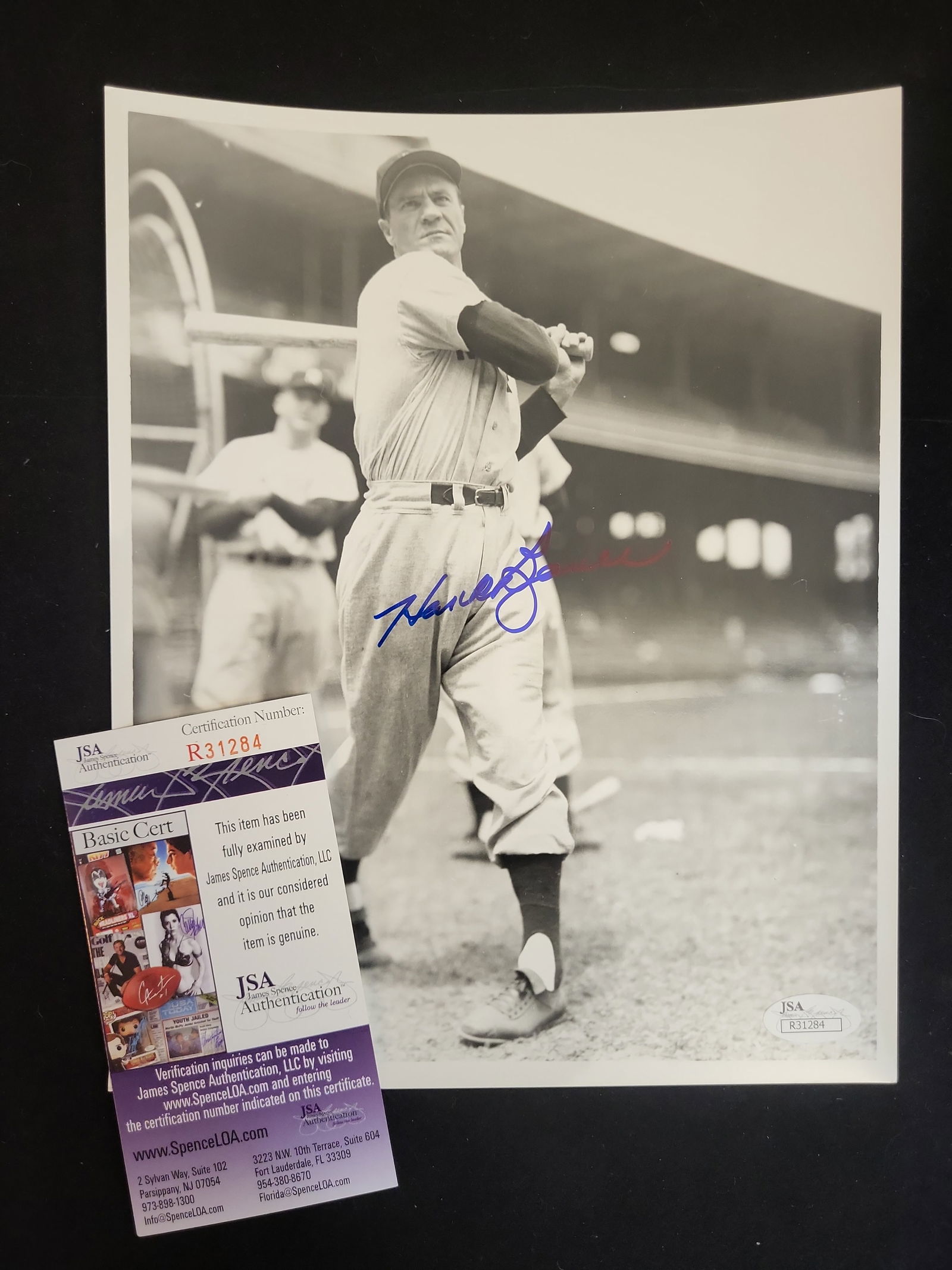 I00920 | Hank Bauer Autographed New York Yankees 8x10 Photograph, JSA Authenticated: BID PER WHAT YOU SEE IN THE PHOTO, NOT THE AI GENERATED TITLES AND DESCRIPTIONS! Hank Bauer Autographed New York Yankees 8x10 Photograph, JSA AuthenticatedThis professional auction lot features a vint