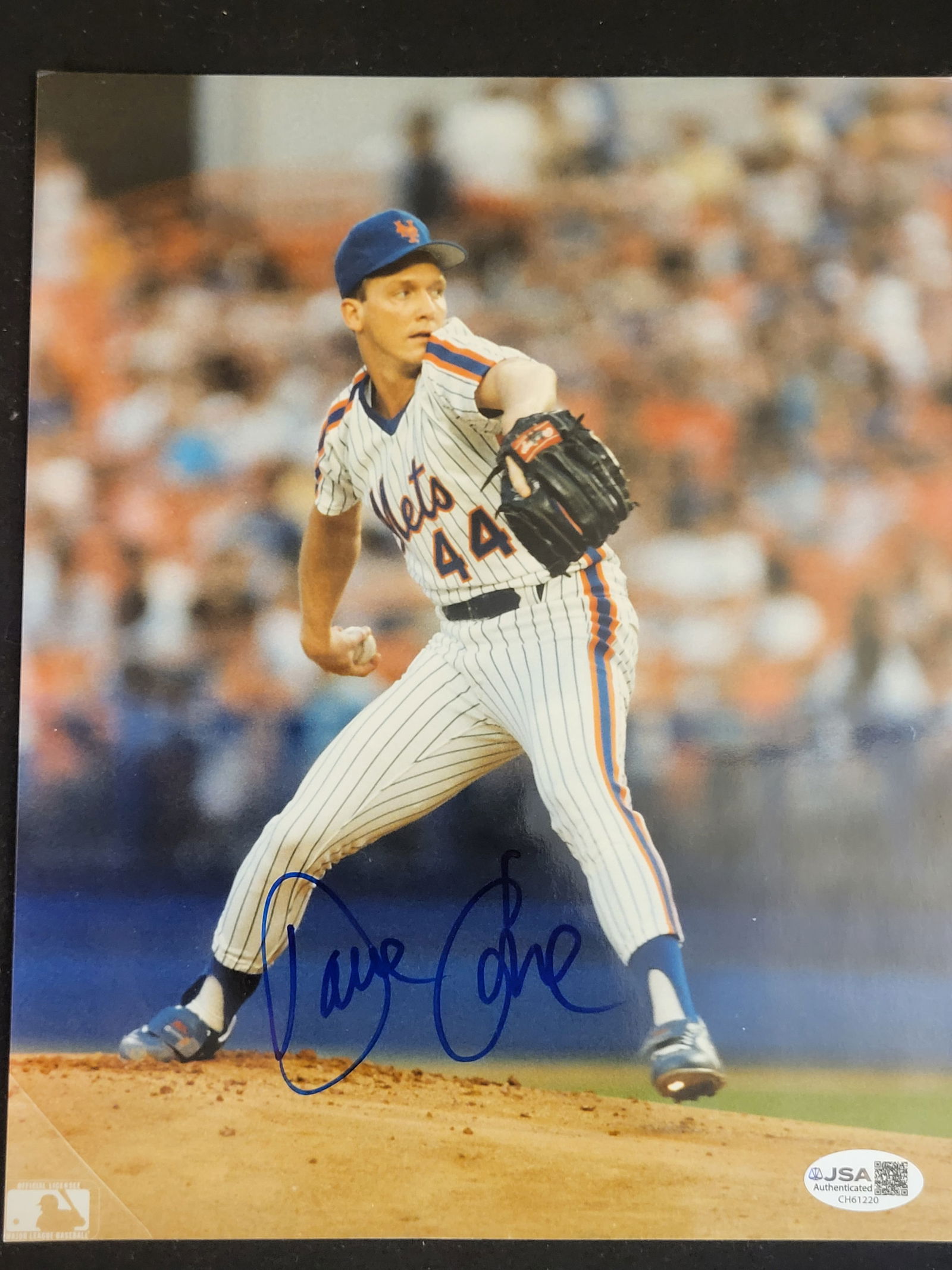 I00798 | David Cone Signed New York Mets 8x10 Action Photograph: BID PER WHAT YOU SEE IN THE PHOTO, NOT THE AI GENERATED TITLES AND DESCRIPTIONS! David Cone Signed New York Mets 8x10 Action Photograph A color action photograph depicting New York Mets pitcher David