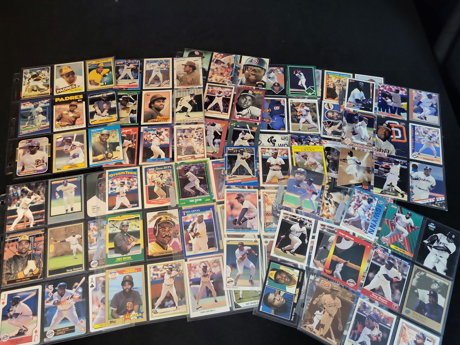 I01069 | 1983-1993 Tony Gwynn Baseball Card Collection Lot including (2) 1983 Topps Rookies (1 of 14)