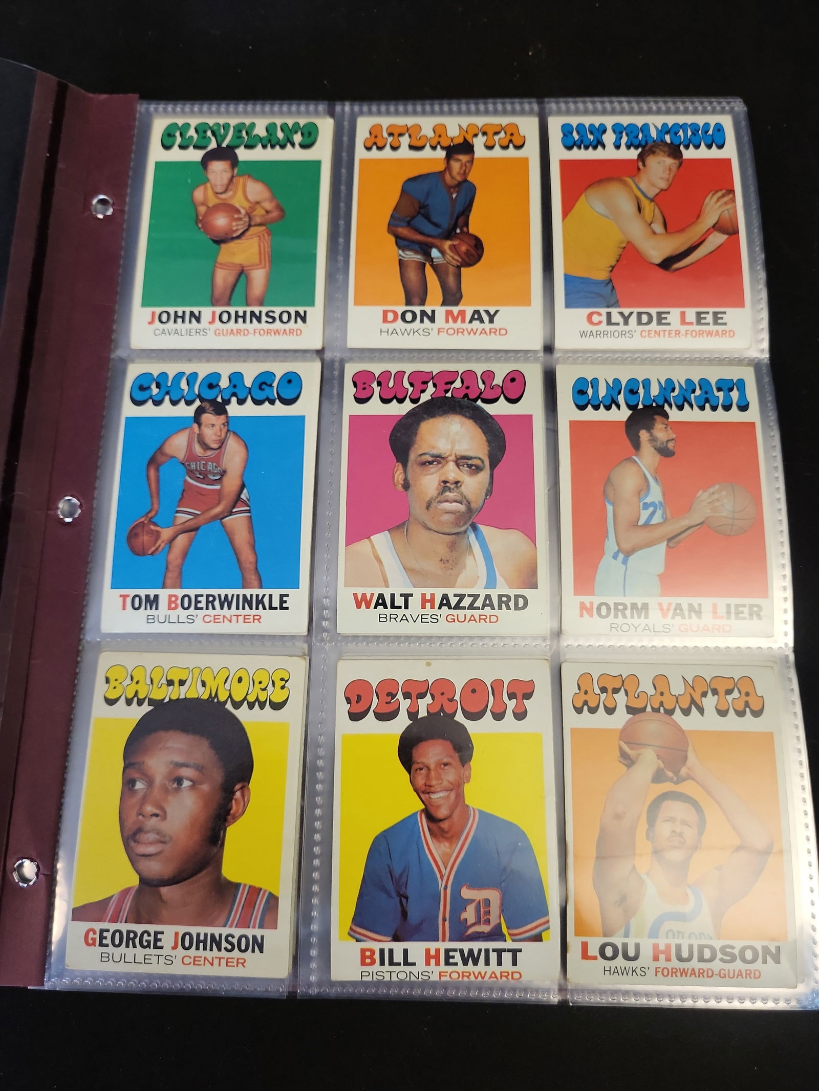I00944 | 1971-72 Topps Basketball Card Collection Featuring Geoff Petrie and John Johnson Rookie Car: BID PER WHAT YOU SEE IN THE PHOTO, NOT THE AI GENERATED TITLES AND DESCRIPTIONS! 1971-72 Topps Basketball Card Collection Featuring Geoff Petrie and John Johnson Rookie Cards Raw Topps, 1971-72, Baske