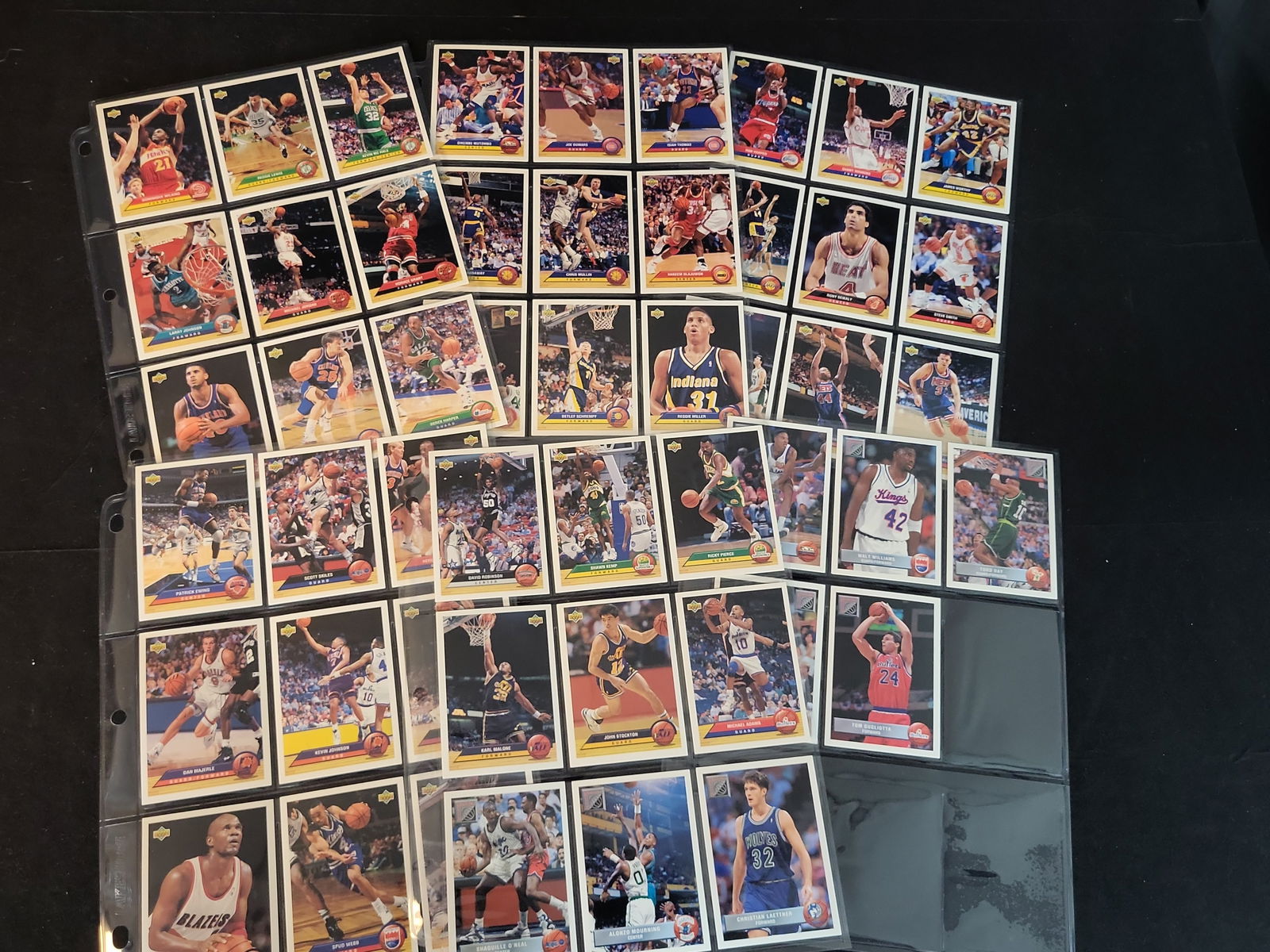 I00992 | NBA Basketball Card Collection 1992-93 Upper Deck Michael Jordan #23 Shaquille O'Neal (1 of 6)