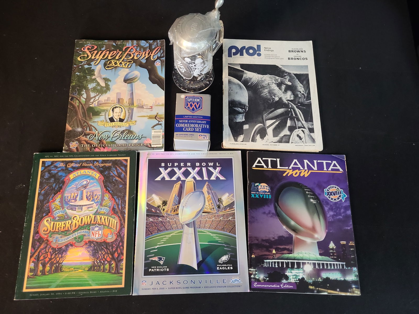 I01053 | National Football League, Collection of Super Bowl Programs and Commemorative Memorabilia,  (1 of 18)