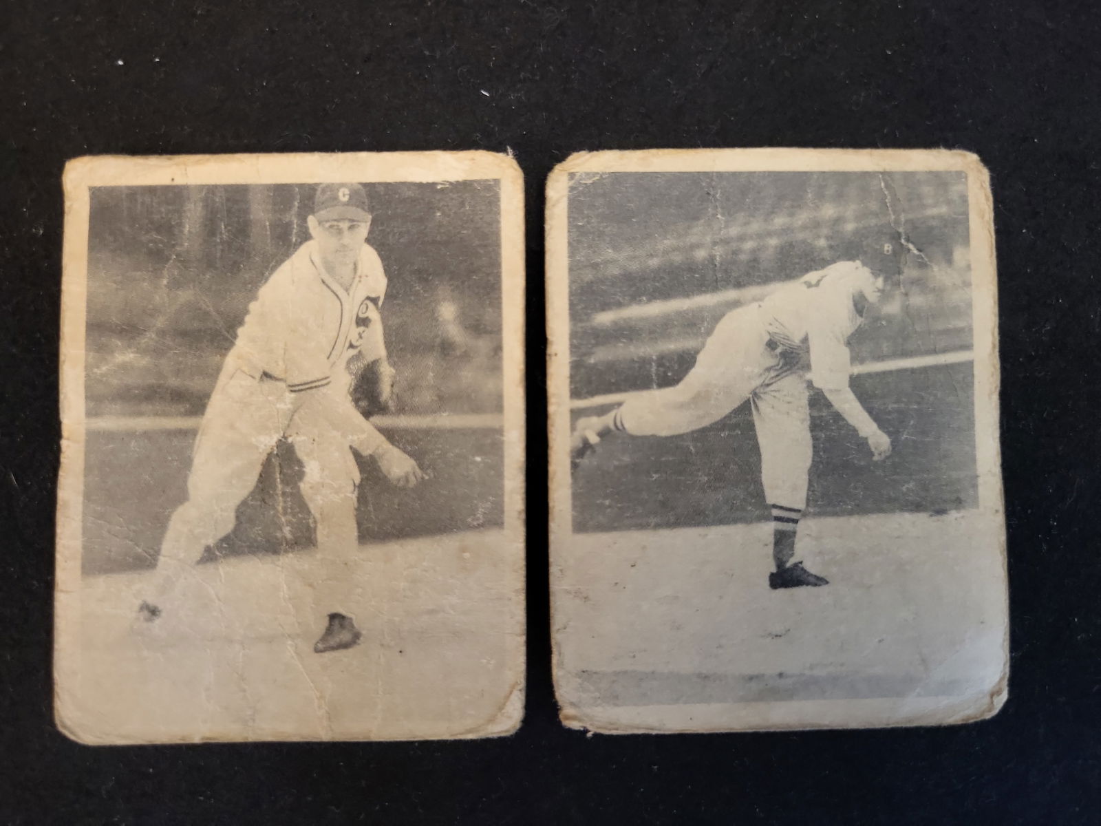 I00910 | A Pair of 1939 Play Ball Baseball Cards, Jack Knott #91 and Jim Bagby #40 RC, Raw (1 of 12)