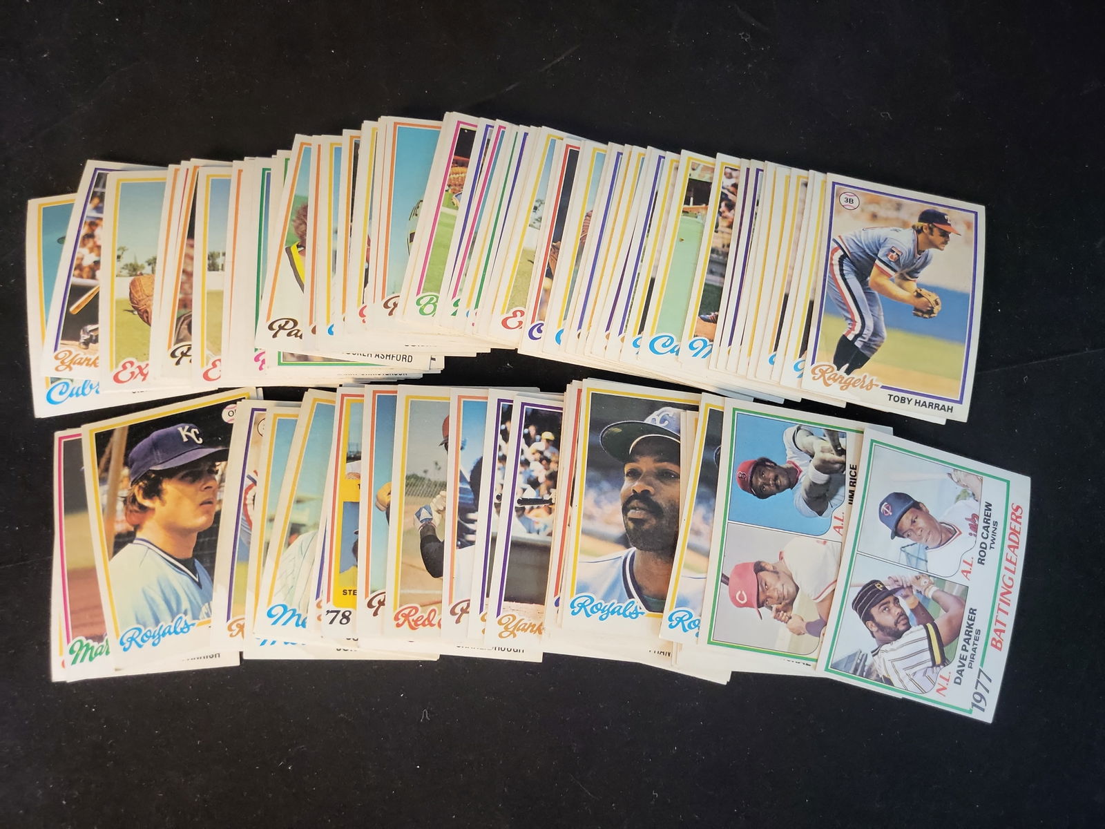 I01044 | 1978 Topps Baseball Card Collection Lot of Approx. 60-80 Cards Including Jim Rice #20 (1 of 6)