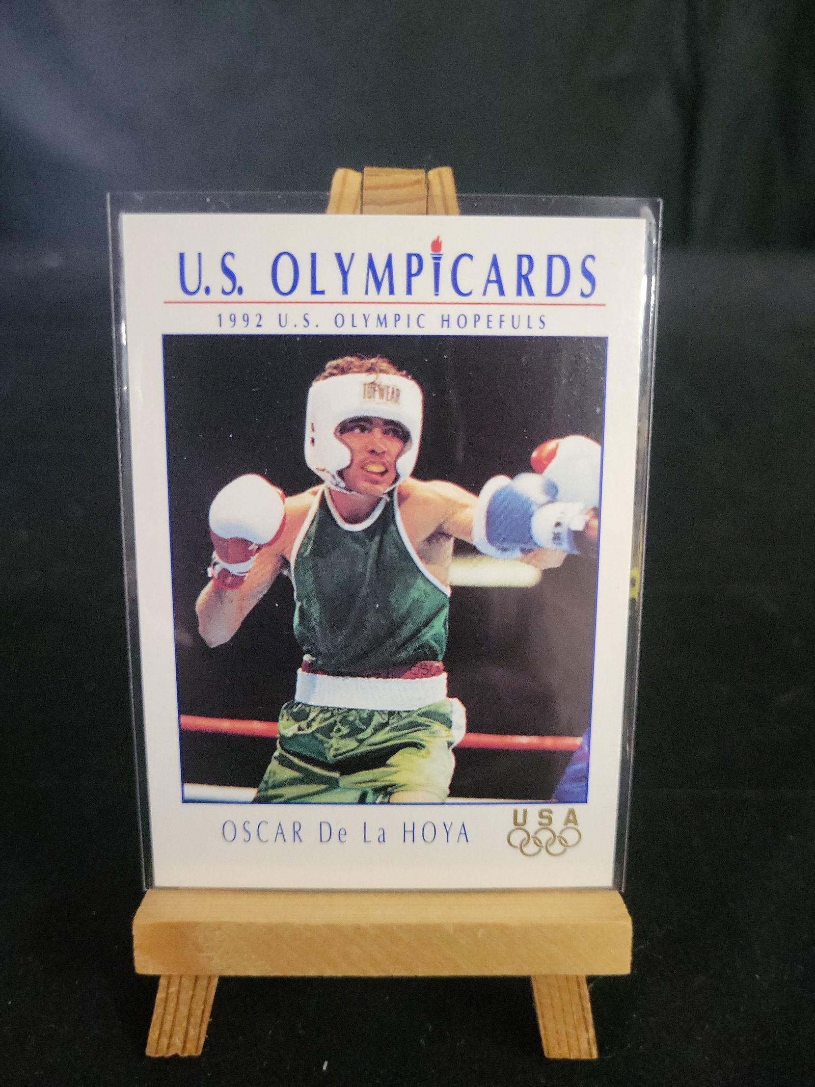 I01132 | 1992 Impel U.S. Olympicards Oscar De La Hoya Rookie Card #23 (1 of 4)