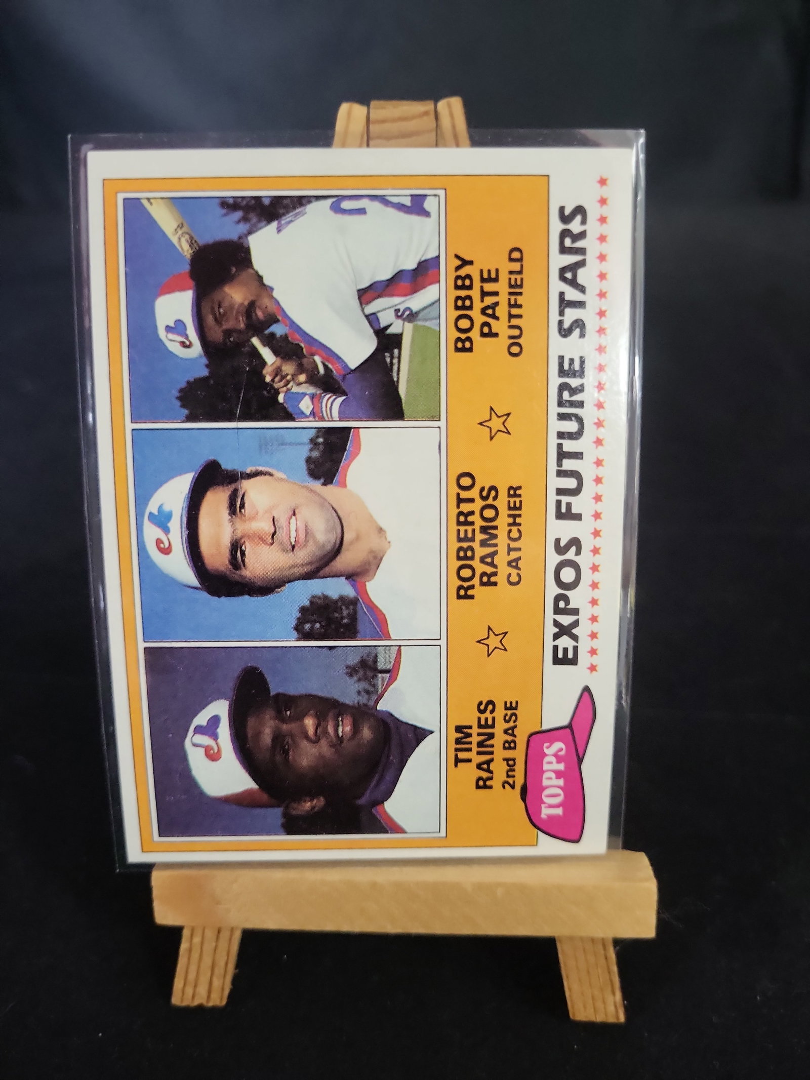 I01151 | 1981 Topps Tim Raines Expos Future Stars Rookie Card #479: BID PER WHAT YOU SEE IN THE PHOTO, NOT THE AI GENERATED TITLES AND DESCRIPTIONS! 1981 Topps Tim Raines Expos Future Stars Rookie Card #479 Brand: Topps. Year: 1981. Set: Topps Baseball. Card Number: 4