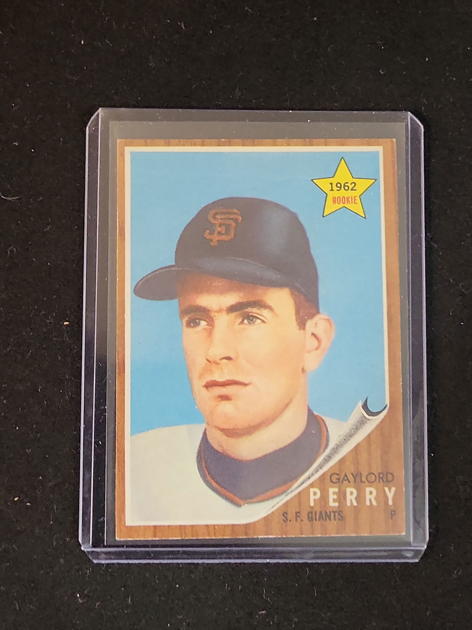 I01041 | Baseball 1962 Topps Gaylord Perry San Francisco Giants #199 Rookie Card (1 of 4)