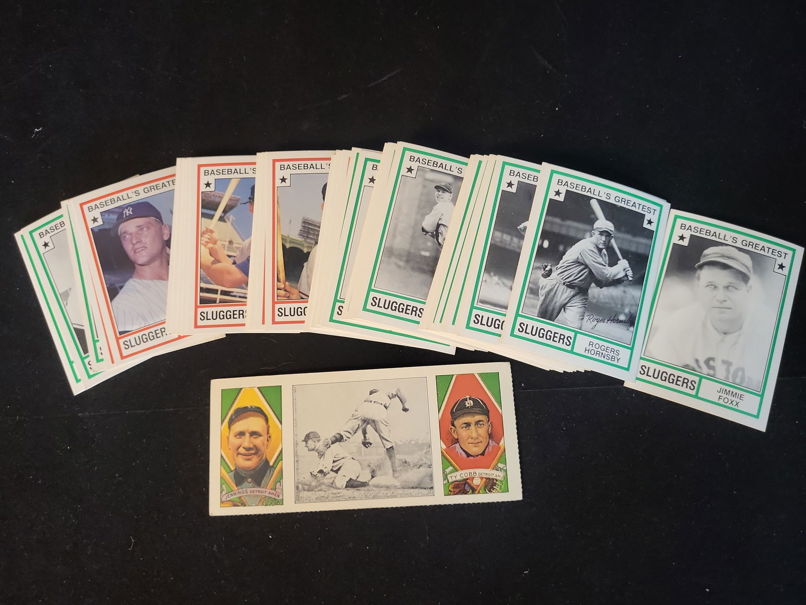 I01073 | 1982 TCMA Baseball's Greatest Sluggers Collection and 1912 T202 Hassan Triple Folder Dover  (1 of 8)