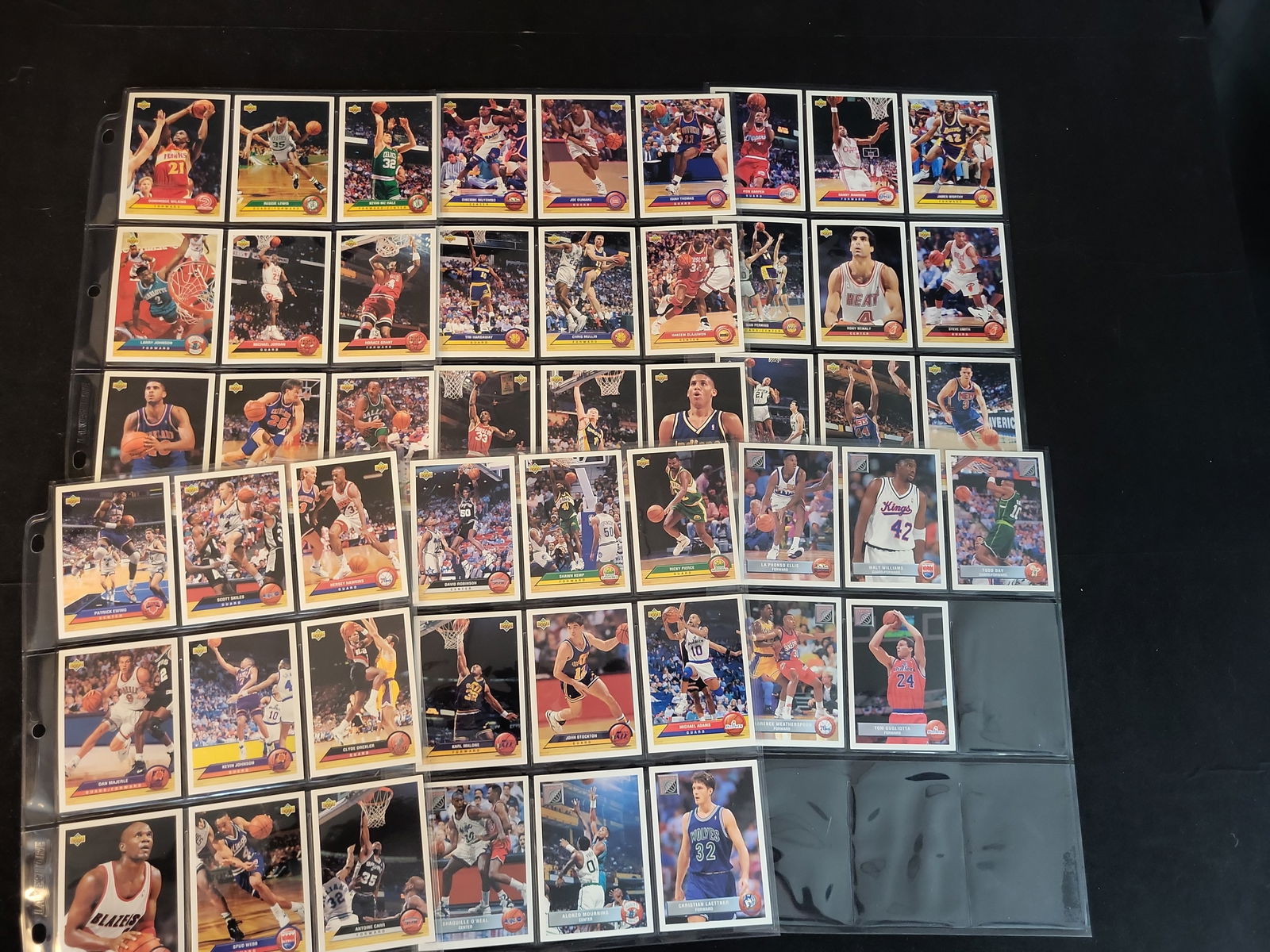 I00993 | 1992-93 Upper Deck NBA Basketball Card Collection Lot of 50 Michael Jordan #23 Shaq RC (1 of 6)