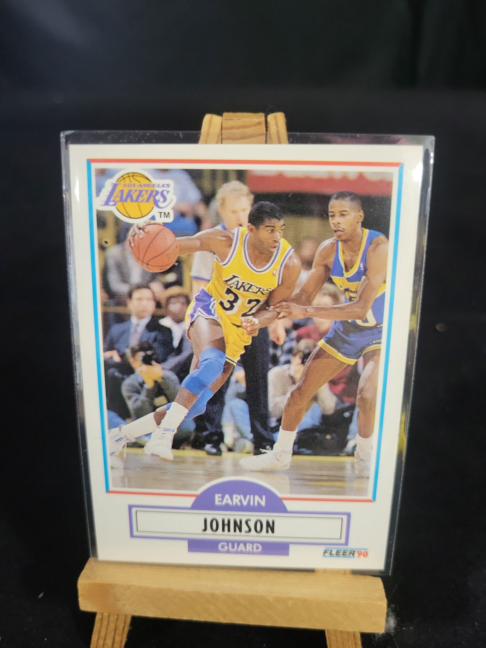 I01117 | Basketball Earvin Magic Johnson 1990 Fleer #93 (1 of 4)