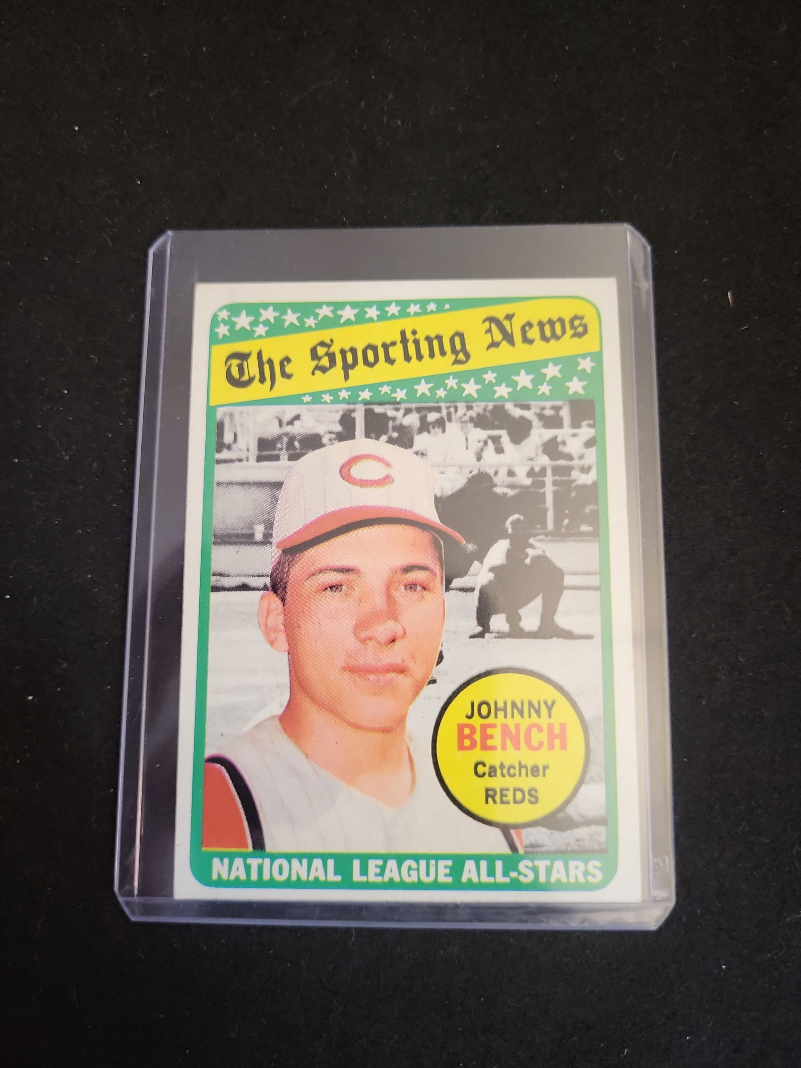 I00836 | 1969 Topps Johnny Bench National League All-Star, Raw: BID PER WHAT YOU SEE IN THE PHOTO, NOT THE AI GENERATED TITLES AND DESCRIPTIONS! 1969 Topps Johnny Bench National League All-Star, RawBrand: Topps. Year: 1969. Set: Topps Baseball. Card Number: #430.