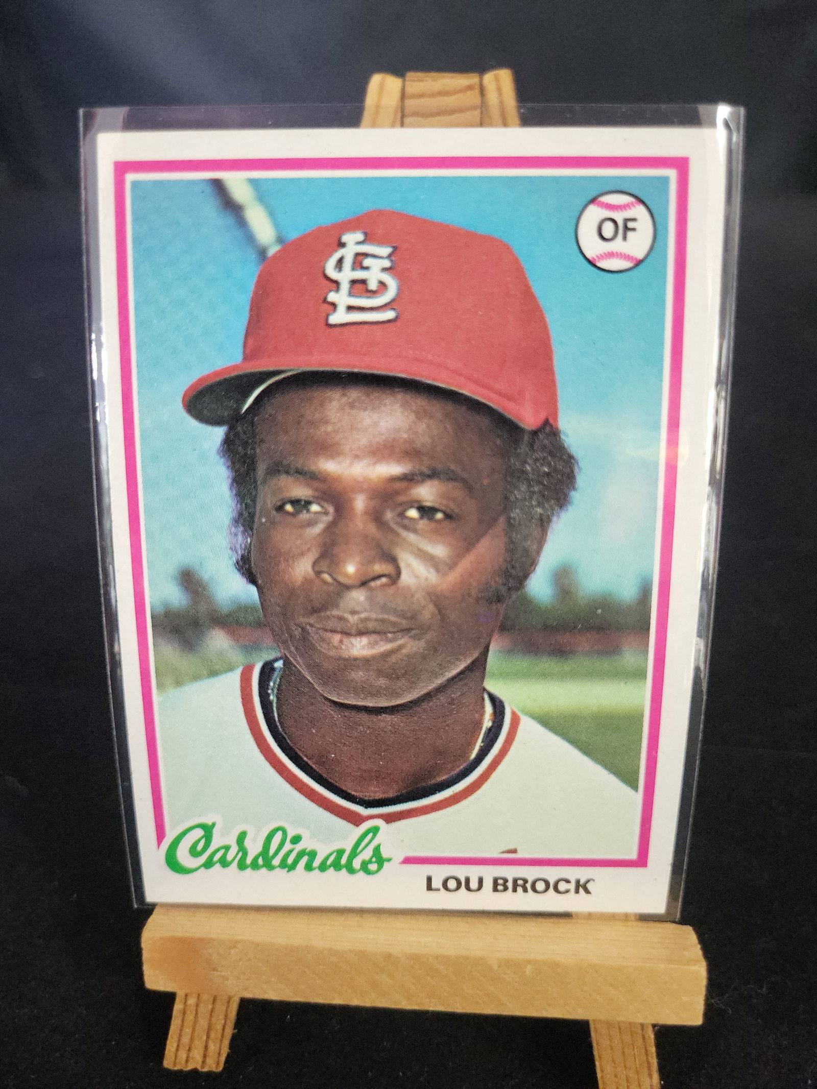 I01150 | MLB Lou Brock 1976 Topps #170 St. Louis Cardinals (1 of 4)