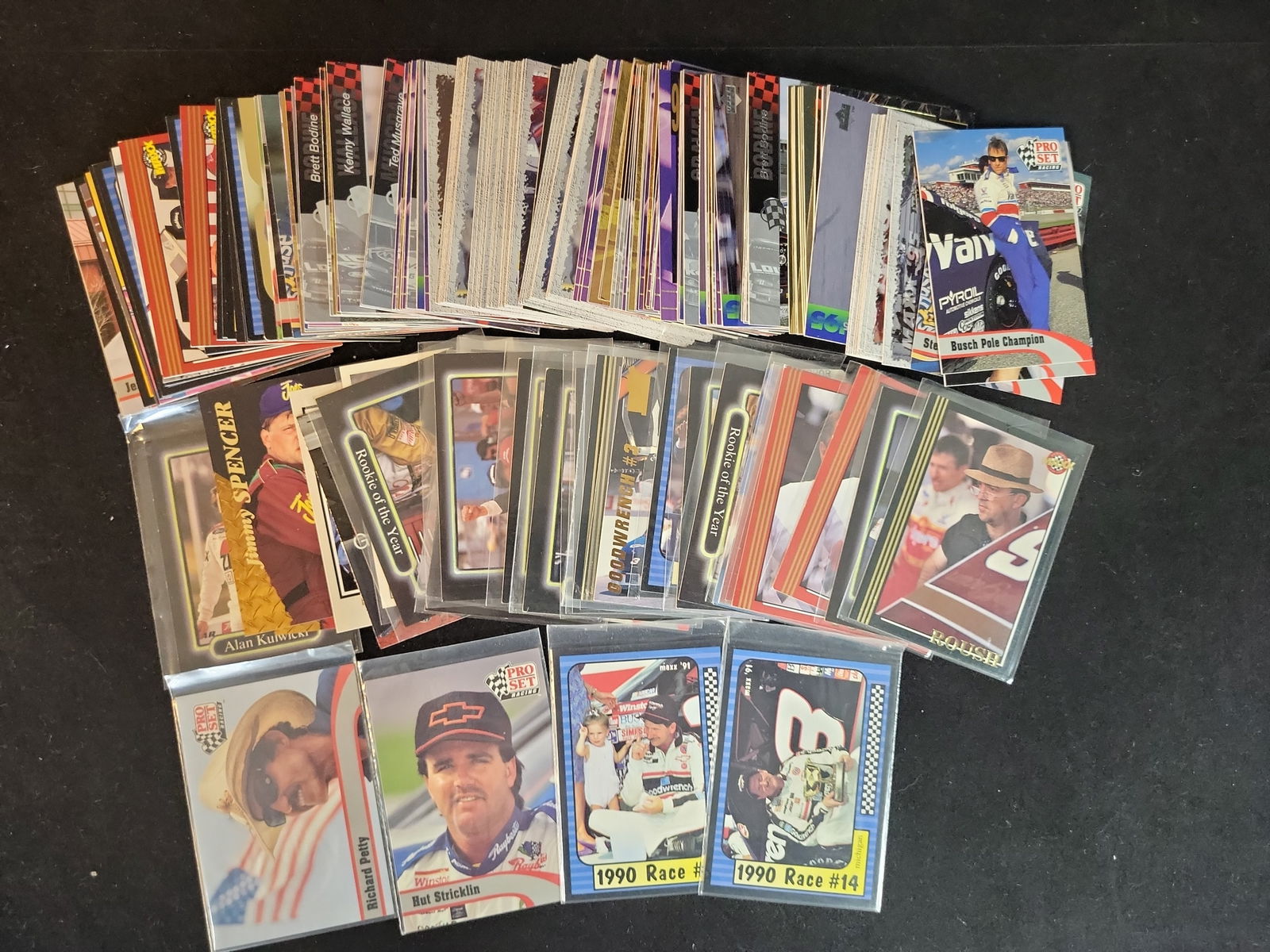 I00999 | 1991 Maxx and Pro Set Racing NASCAR Trading Card Collection, Dale Earnhardt and Richard Pet (1 of 6)