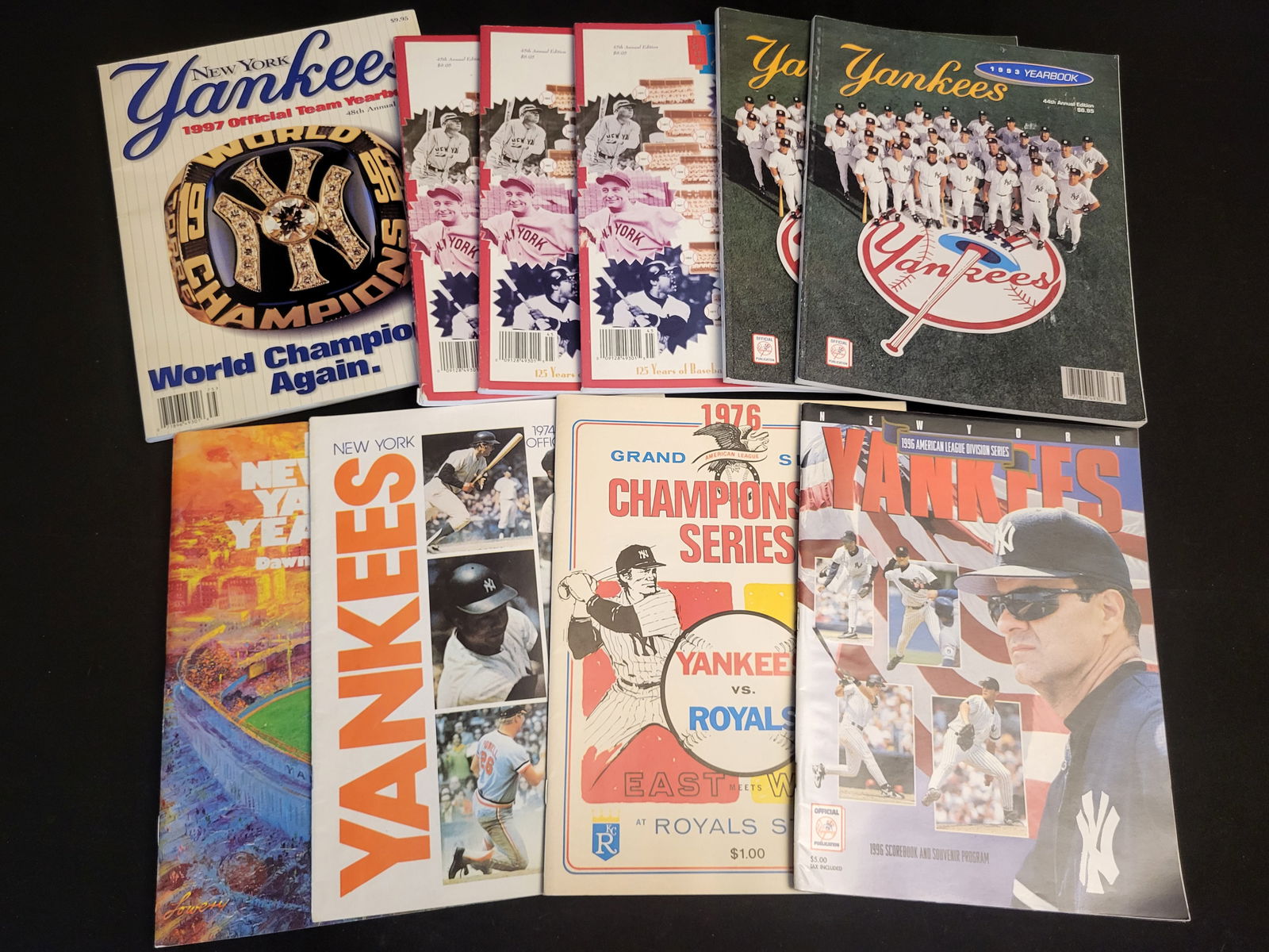I00588 | A Collection of New York Yankees Yearbooks and Official Programs (1 of 9)