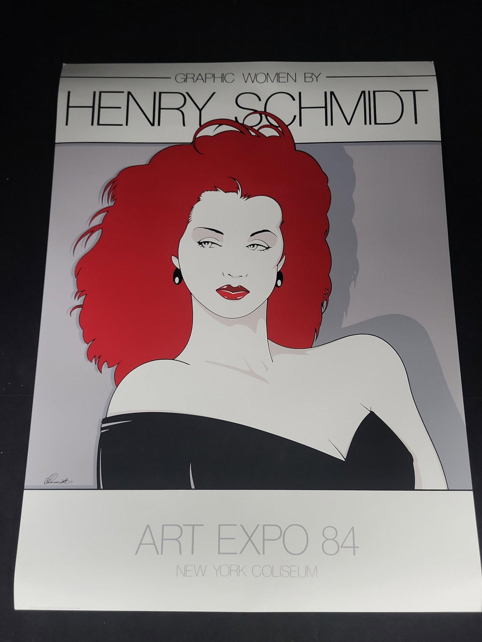 I02011 | Henry Schmidt, Art Expo 84 New York Coliseum Exhibition Poster, 1984 (1 of 5)