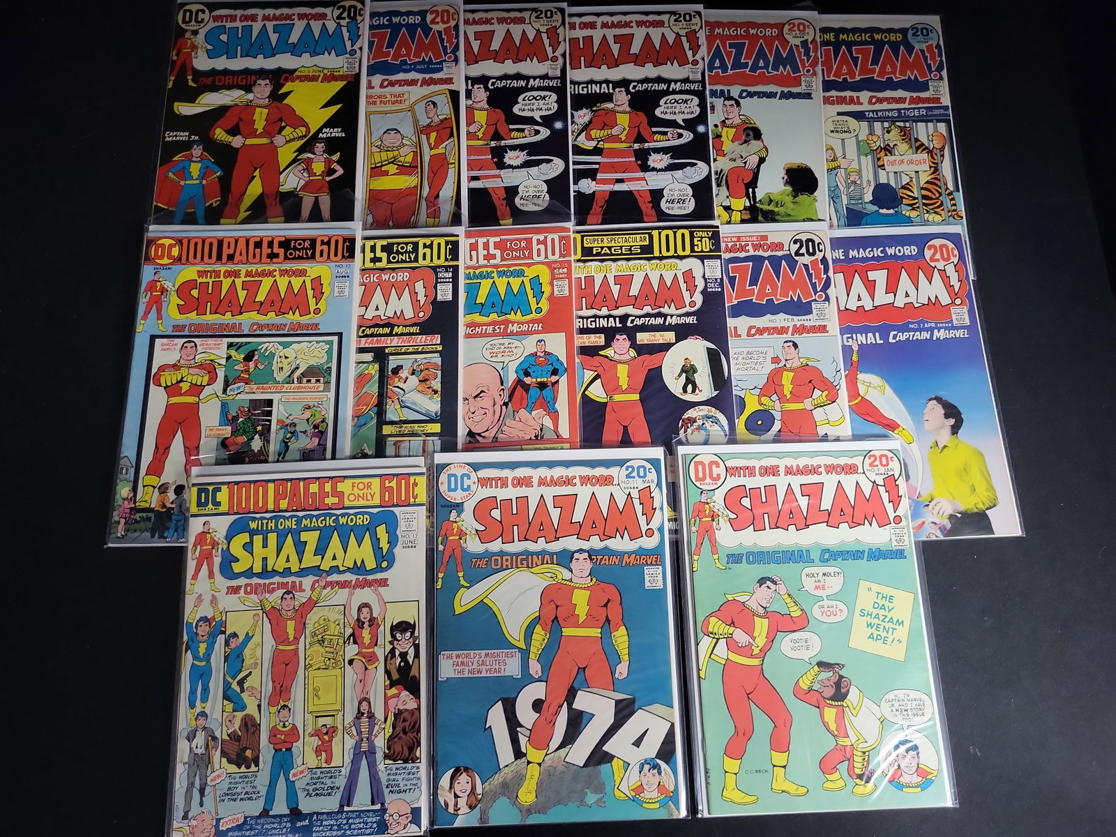 I02626 | A Collection of 15 DC Shazam! The Original Captain Marvel Bronze Age Comic Books (1 of 8)