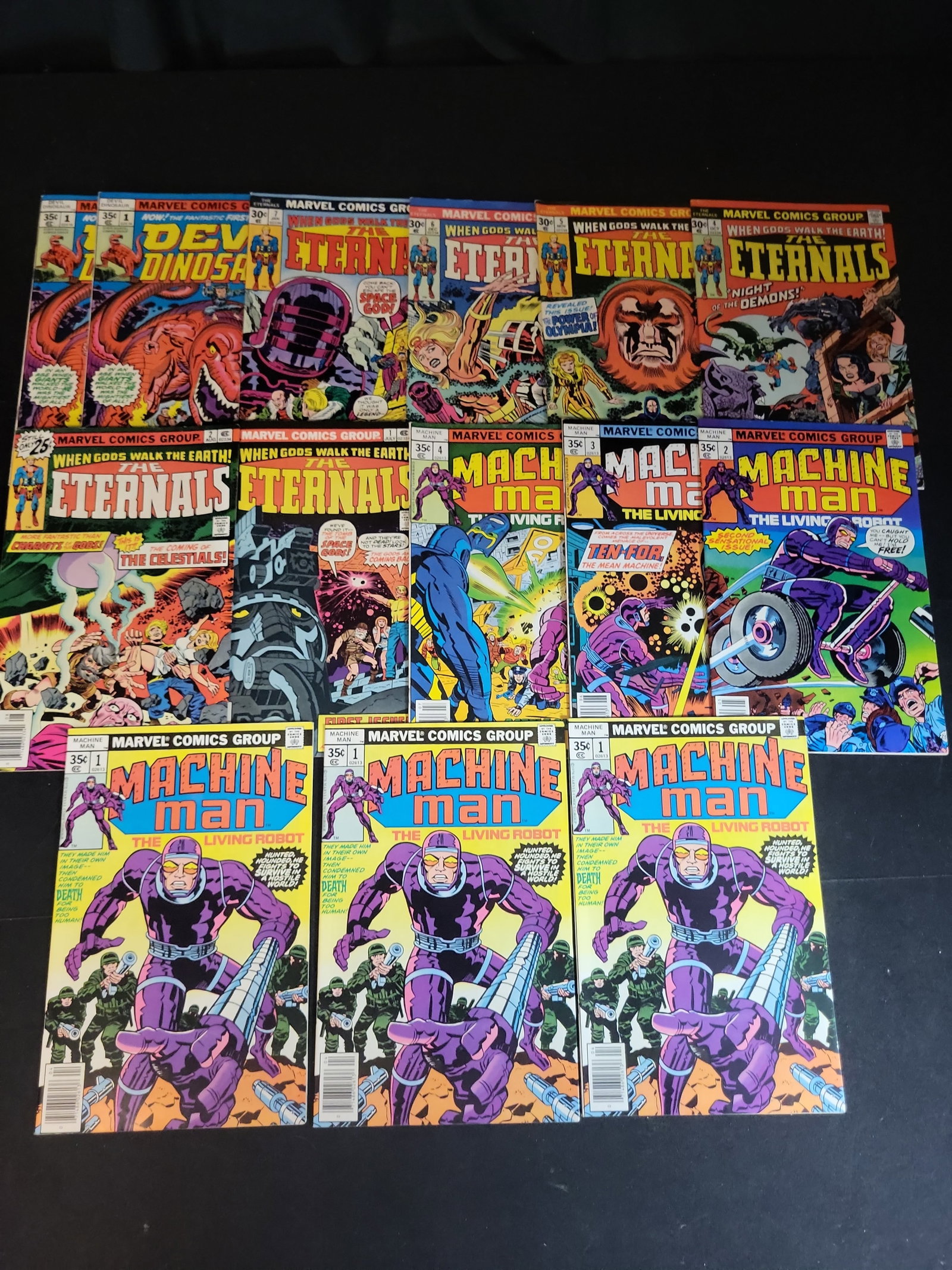 I02655 | A Collection of 14 Marvel Comics Group Bronze Age Comic Books by Jack Kirby (1 of 6)