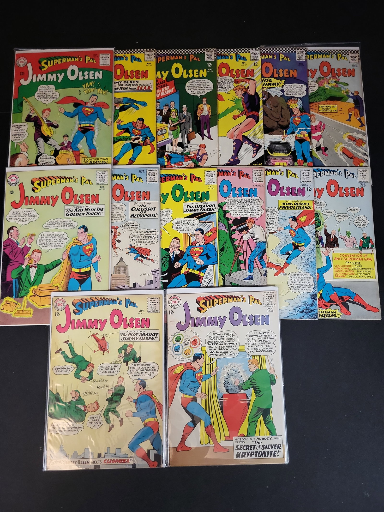 I02621 | A Collection of 14 Silver Age Superman's Pal Jimmy Olsen Comic Books by DC Comics (1 of 6)