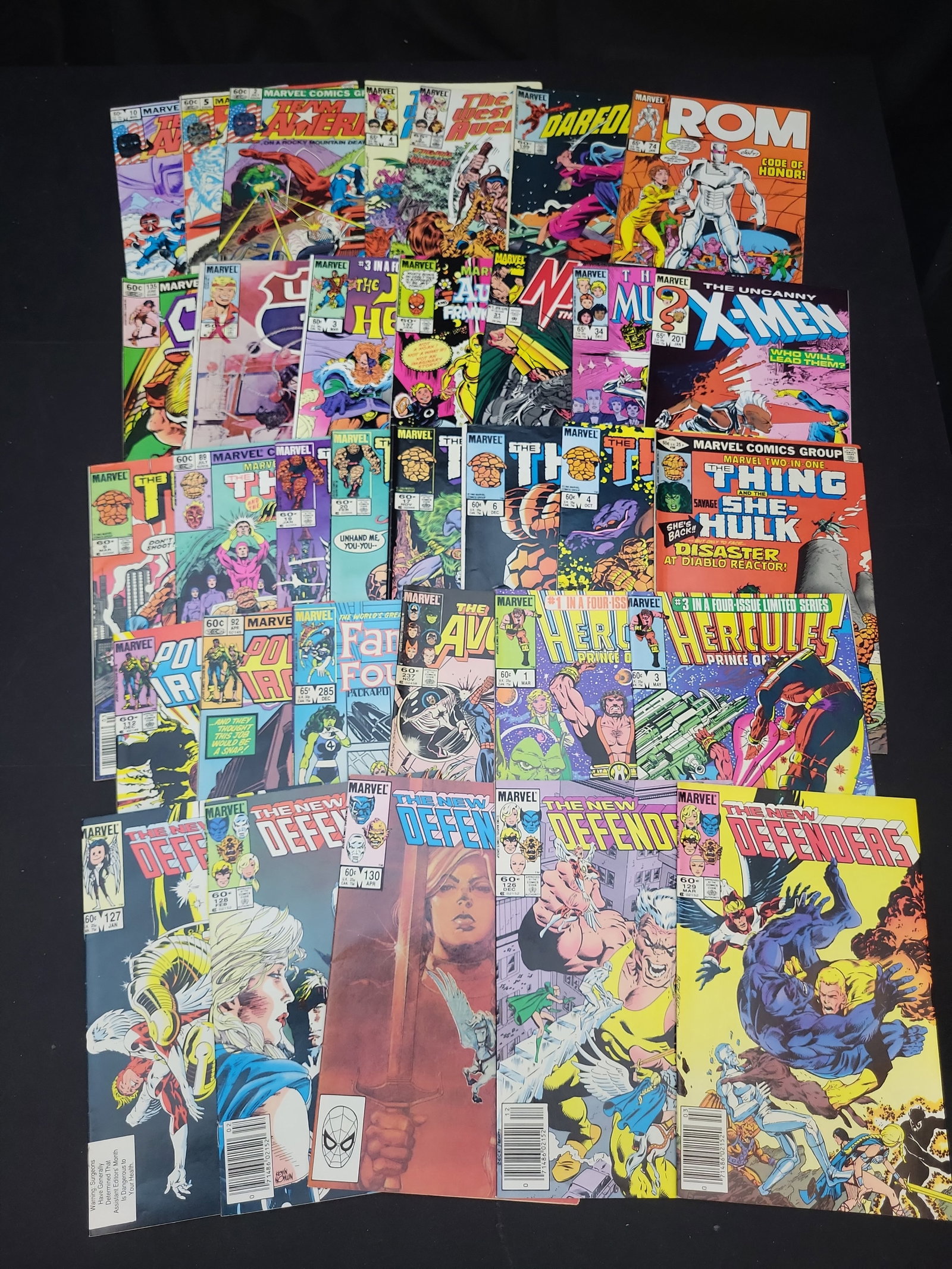 I02087 | A Collection of 33 Marvel Comic Books, Primarily Bronze Age (1 of 8)