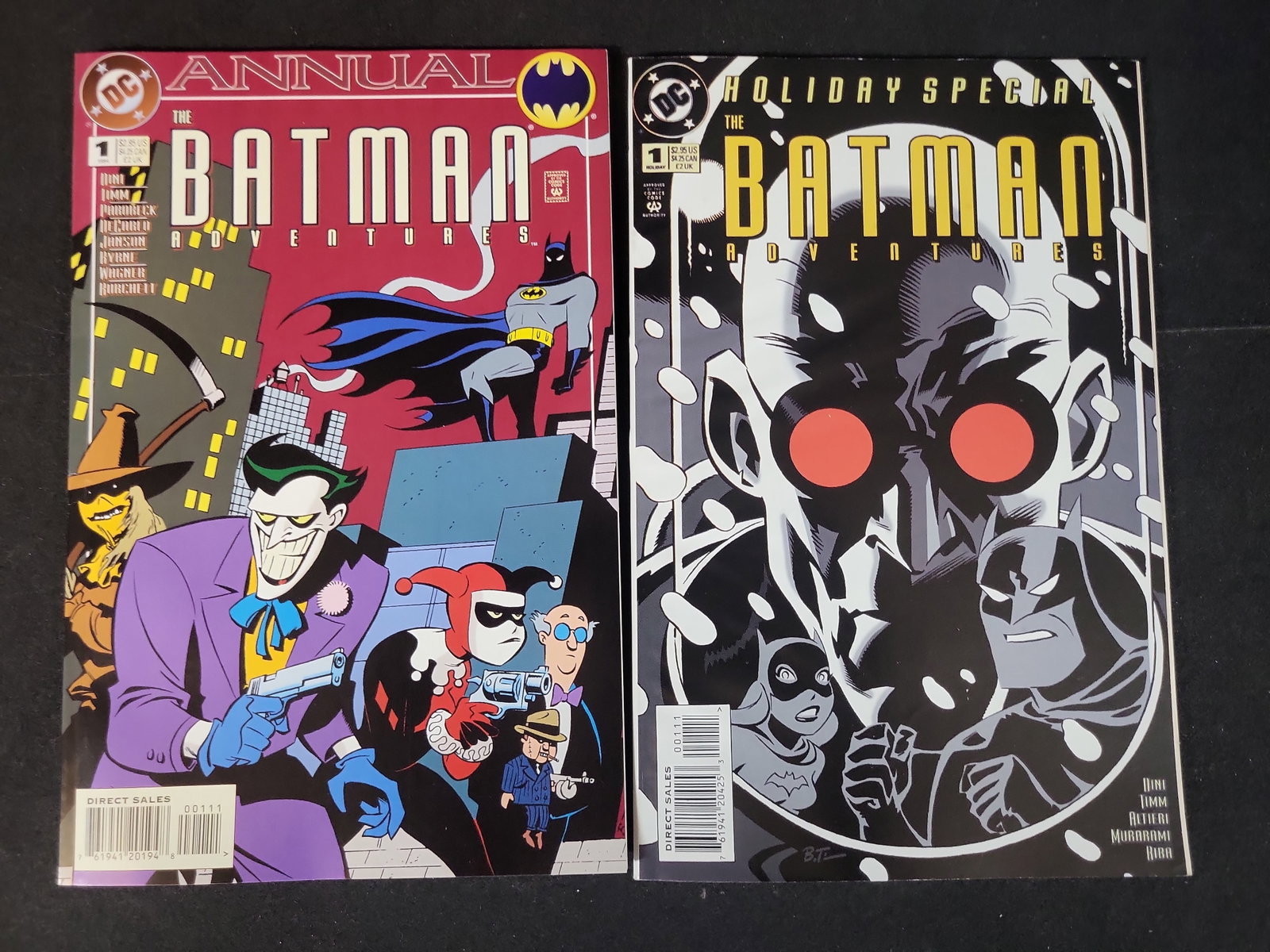 I02285 | A Trio of DC The Batman Adventures Comic Books Including Annual No. 1 and Mad Love (1 of 2)