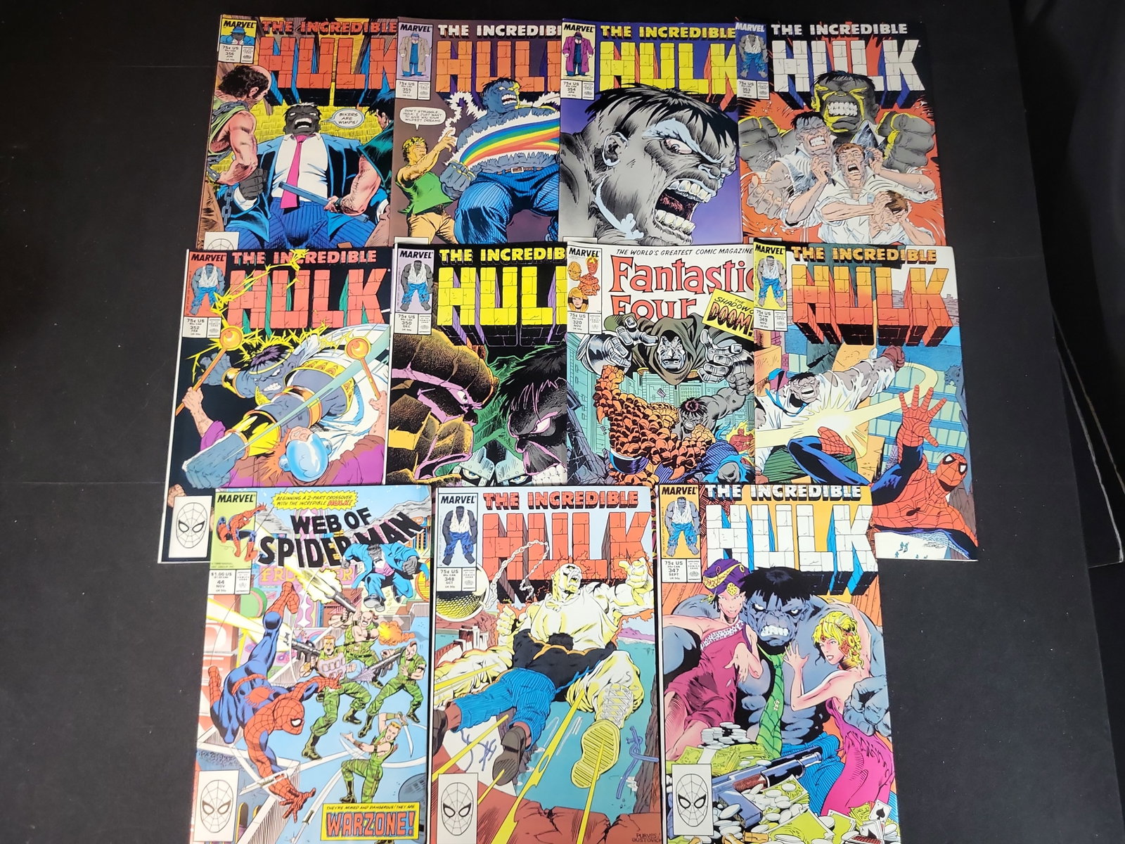 I02391 | Twelve Marvel Comics Featuring The Incredible Hulk Joe Fixit Debut and Peter David Run (1 of 7)