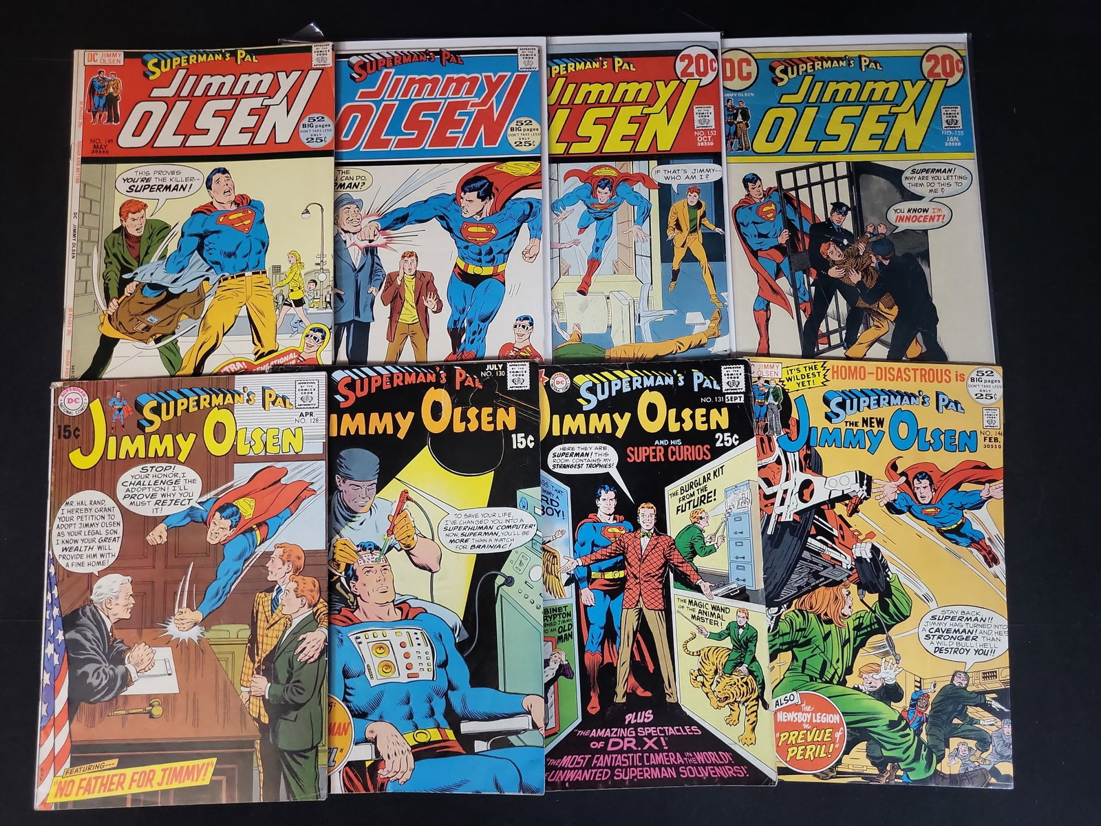 I02620 | Collection of Eight DC Comics Supermans Pal Jimmy Olsen Comic Books (1 of 5)
