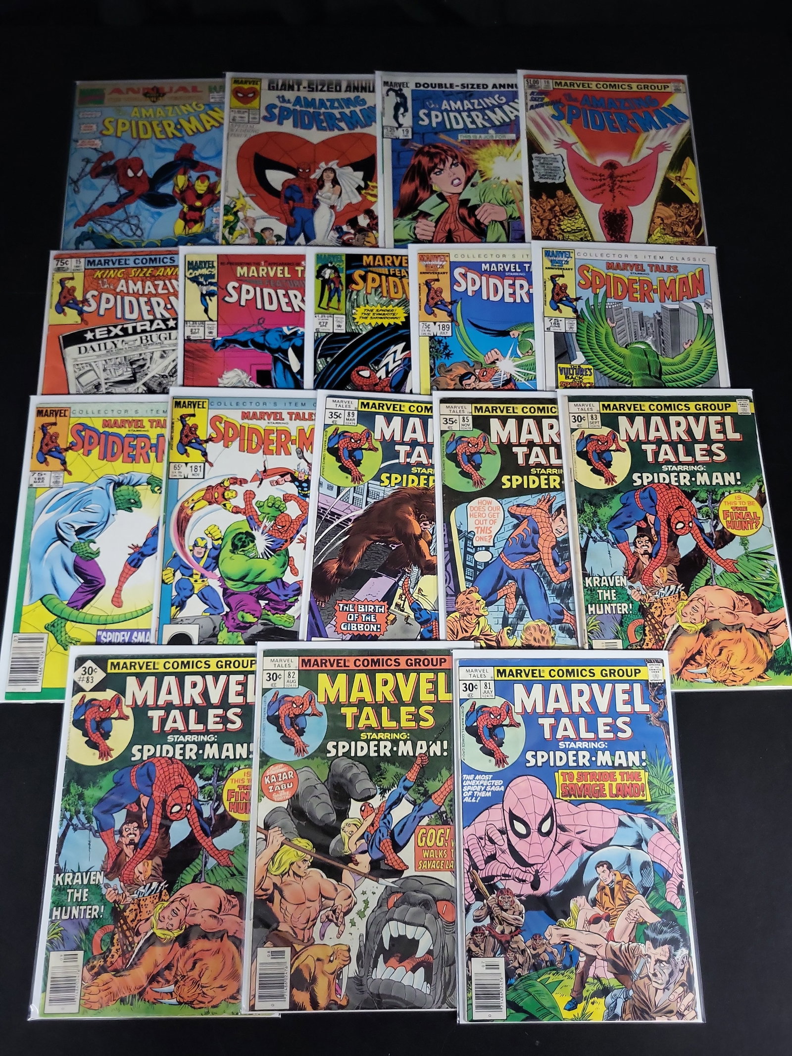 I02153 | A Collection of Approximately 16 Marvel Spider-Man Comic Books (1 of 6)