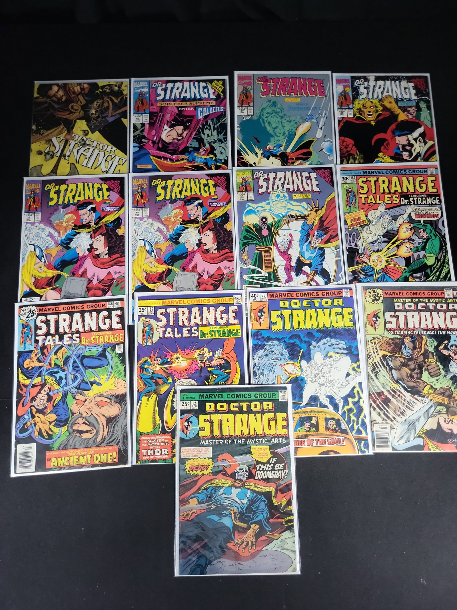 I02102 | A Collection of 13 Marvel Doctor Strange Comic Books spanning 1975-2015 (1 of 7)