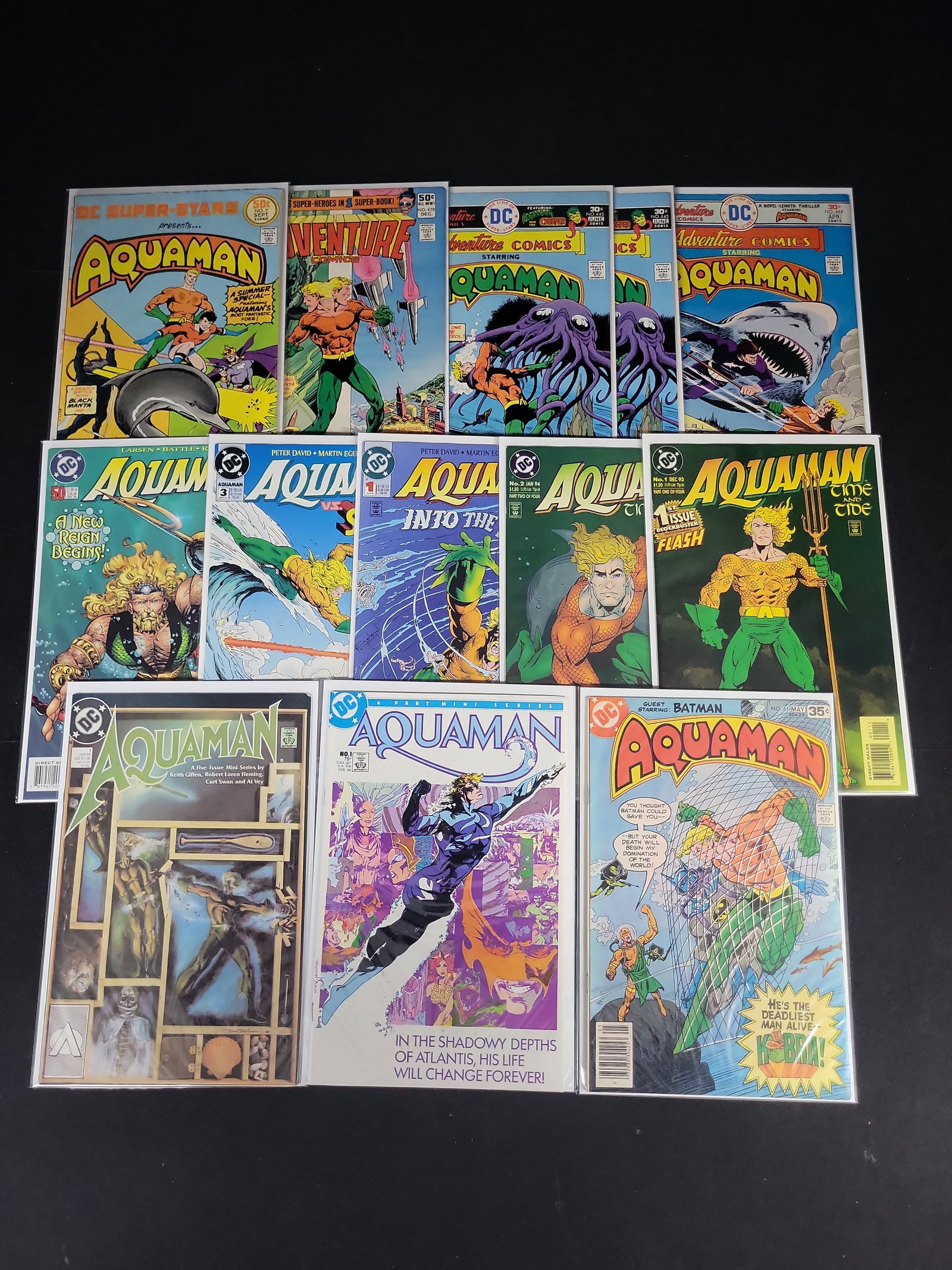 I02151 | 13 Aquaman Comic Books Including First Issues and Limited Series Published by DC Comics (1 of 5)