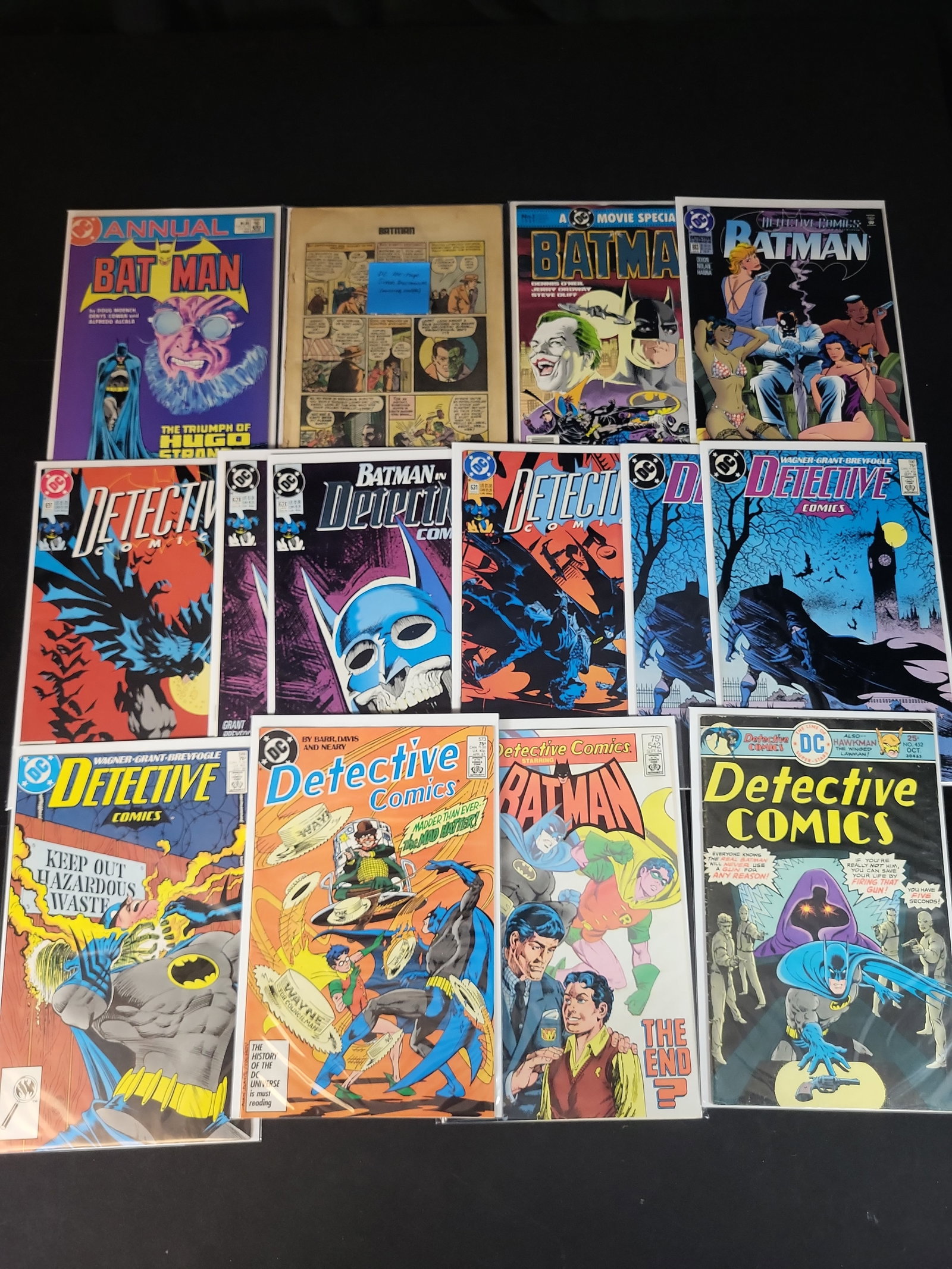 I02222 | A Collection of 15 Batman DC Comic Books, 1975-1995 (1 of 5)