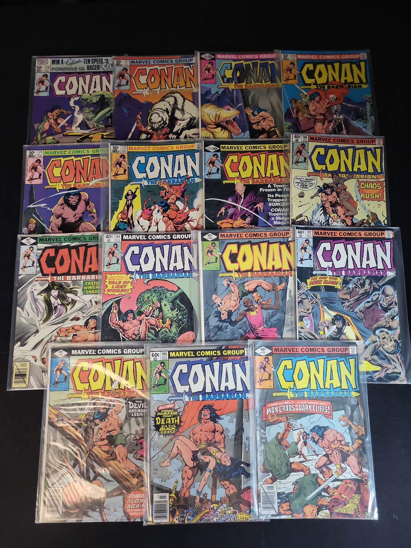 I02637 | A Collection of 15 Conan the Barbarian Marvel Comics Issues (1979-1981) (1 of 9)