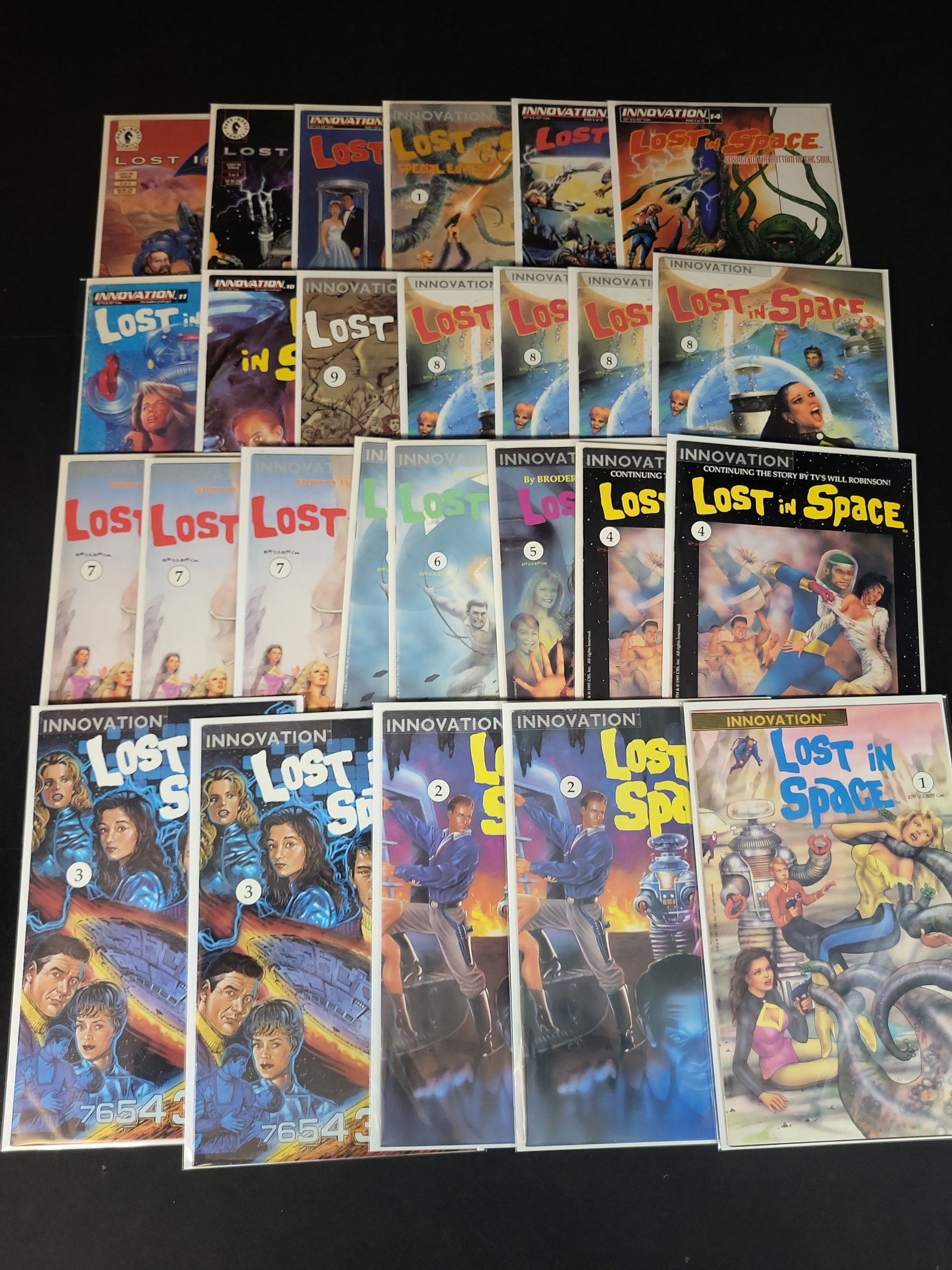I02170 | Collection of 26 Lost in Space Comic Books from Innovation Publishing and Dark Horse Comics (1 of 5)