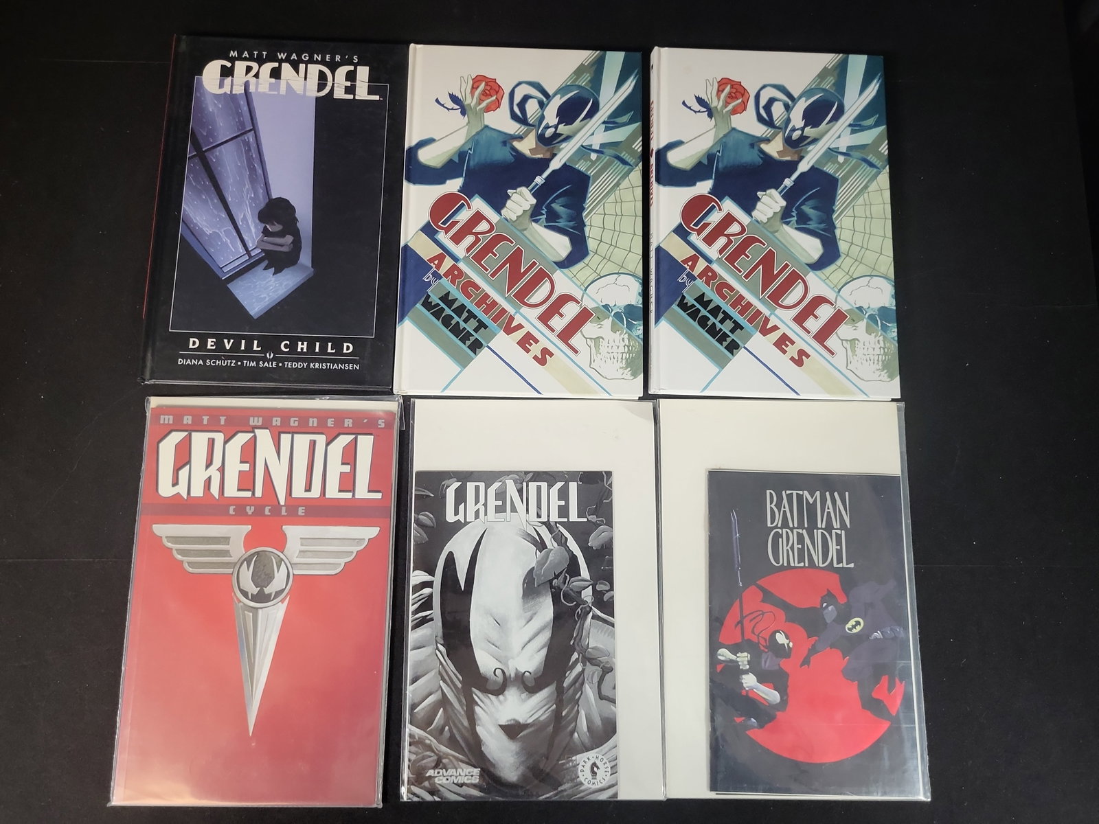 I02379 | A Collection of Grendel Hardcover Books and Comic Books published by Dark Horse (1 of 5)